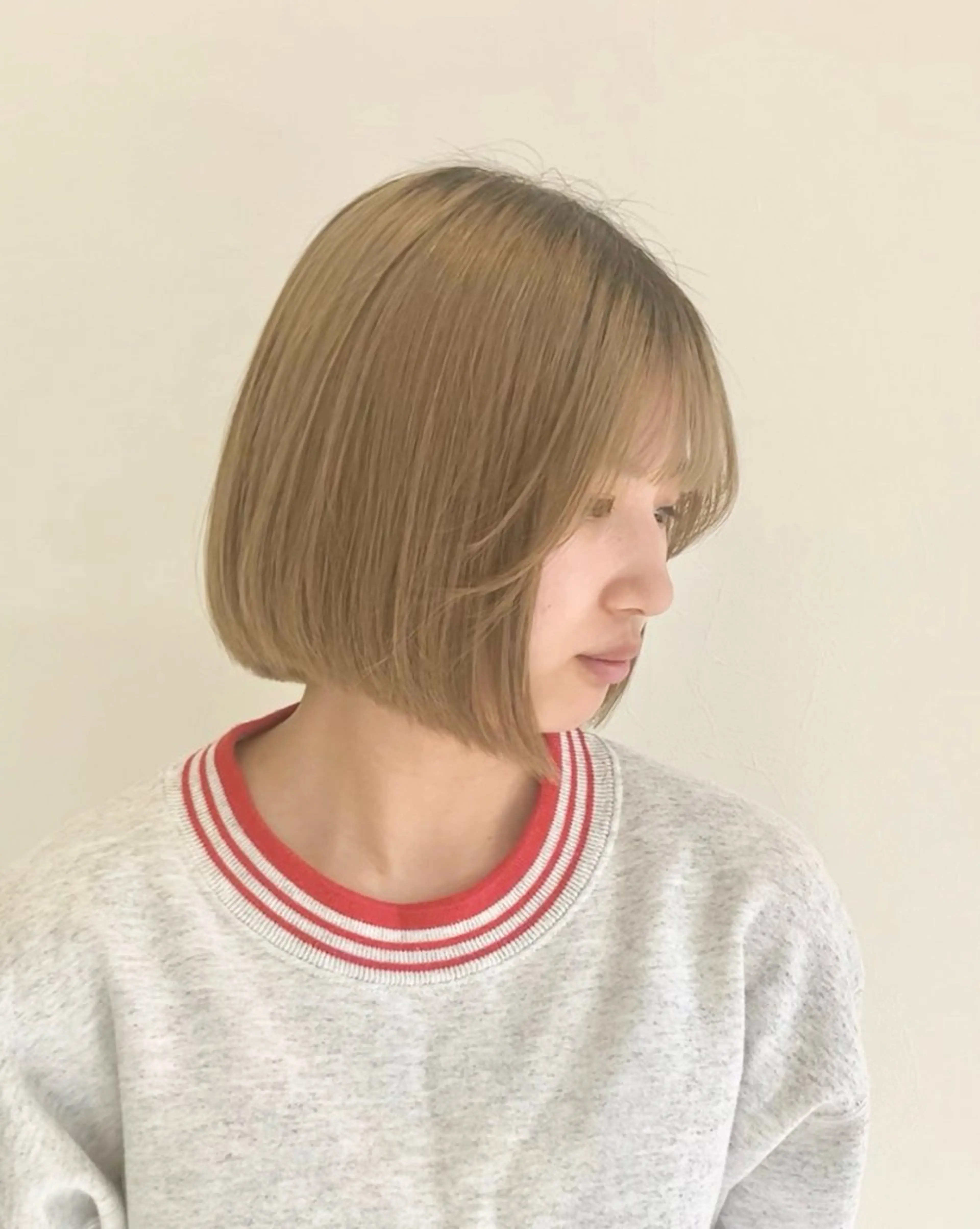 ショート 髪質改善 縮毛矯正 カット 縮毛矯正 落合孝臣/新潟駅南 /髪質改善のヘアスタイル