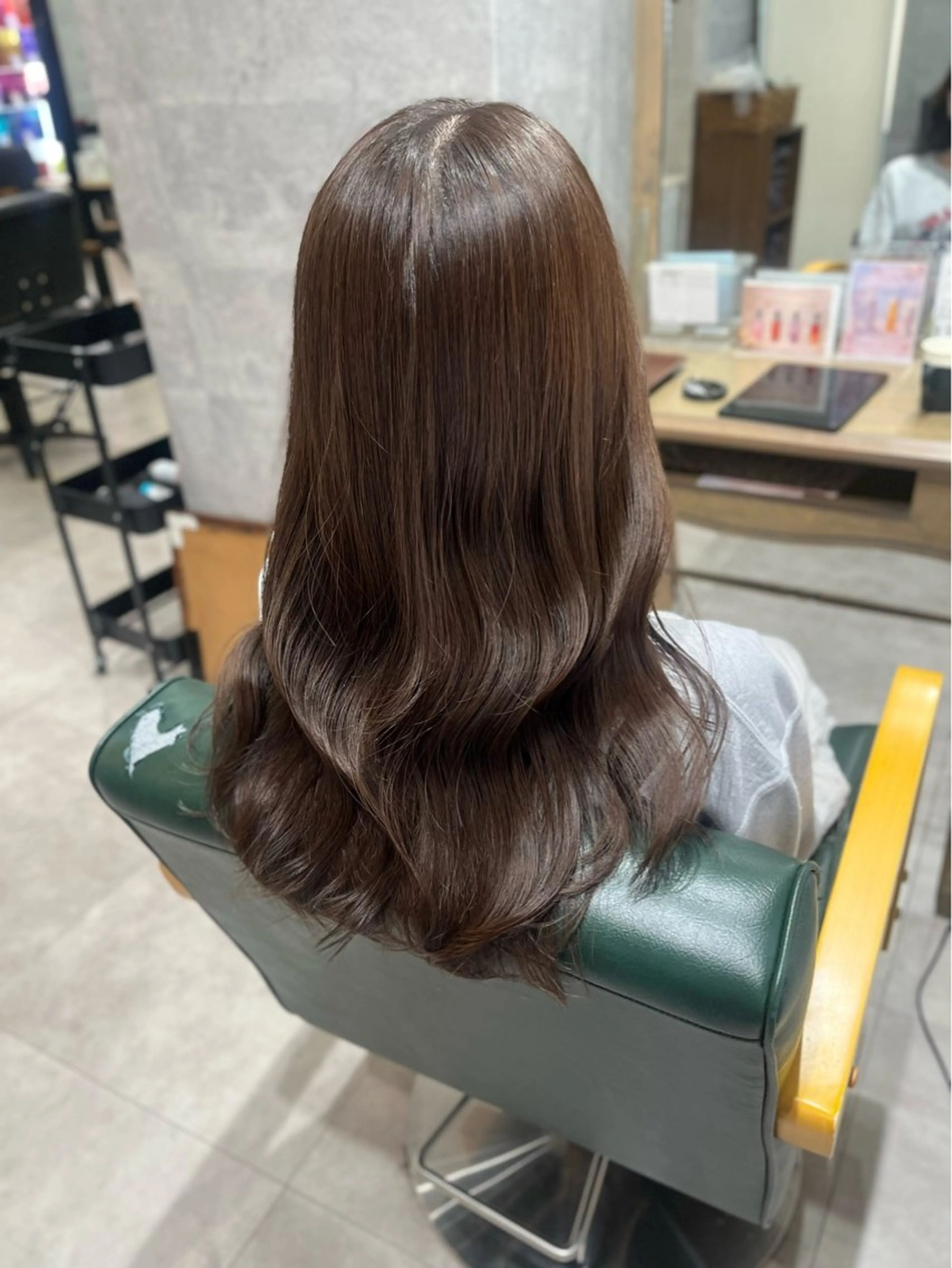 カラー 💕韓国艶出しヘア /HARUKAのヘアスタイル