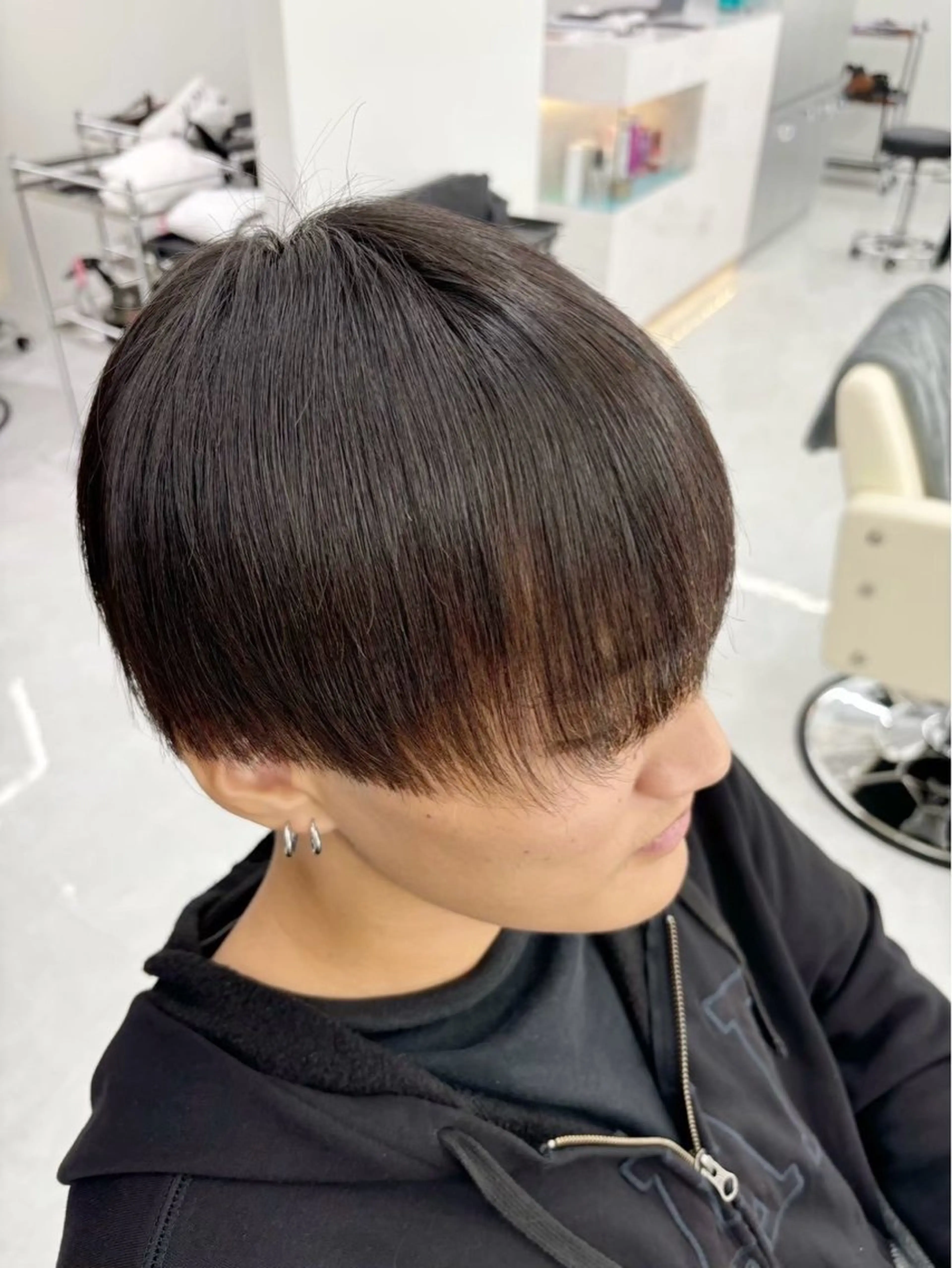 ショート メンズ 縮毛矯正 トリートメント TACE AYANOのヘアスタイル