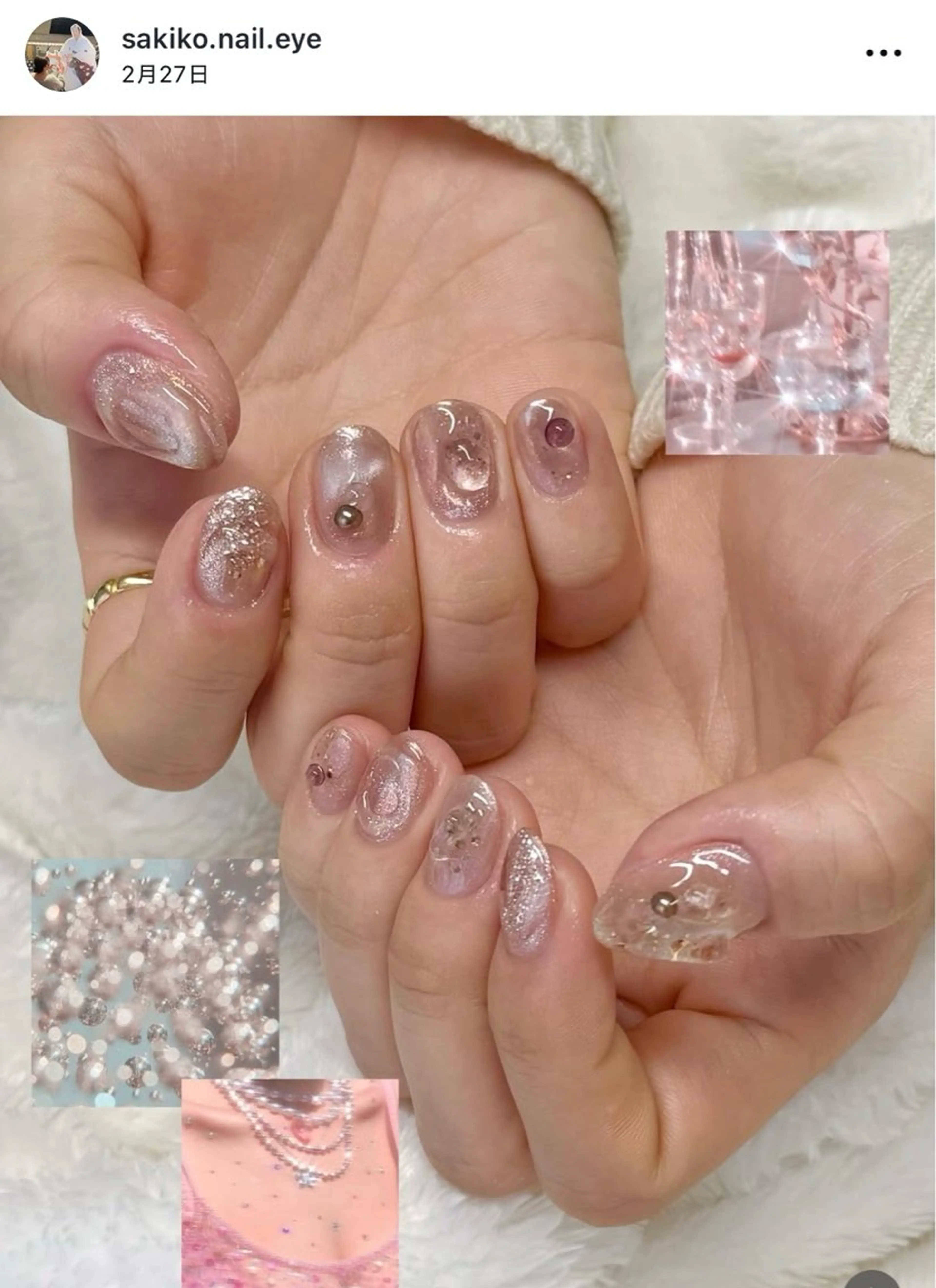 ネイル ハンドネイル クリハラ サキコのネイルデザイン