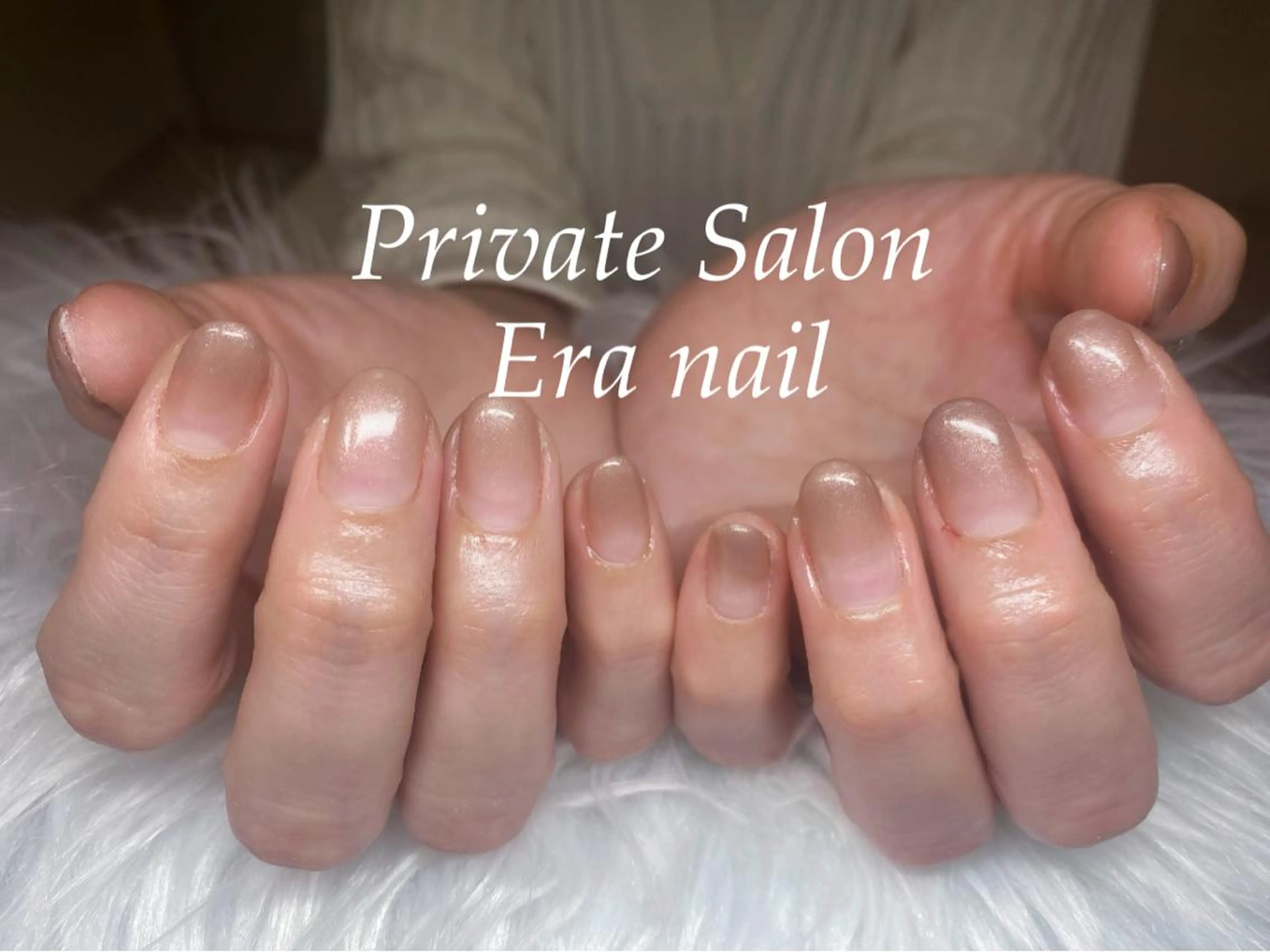ネイル グラデーション ラメ(グリッター) Era nailのネイルデザイン