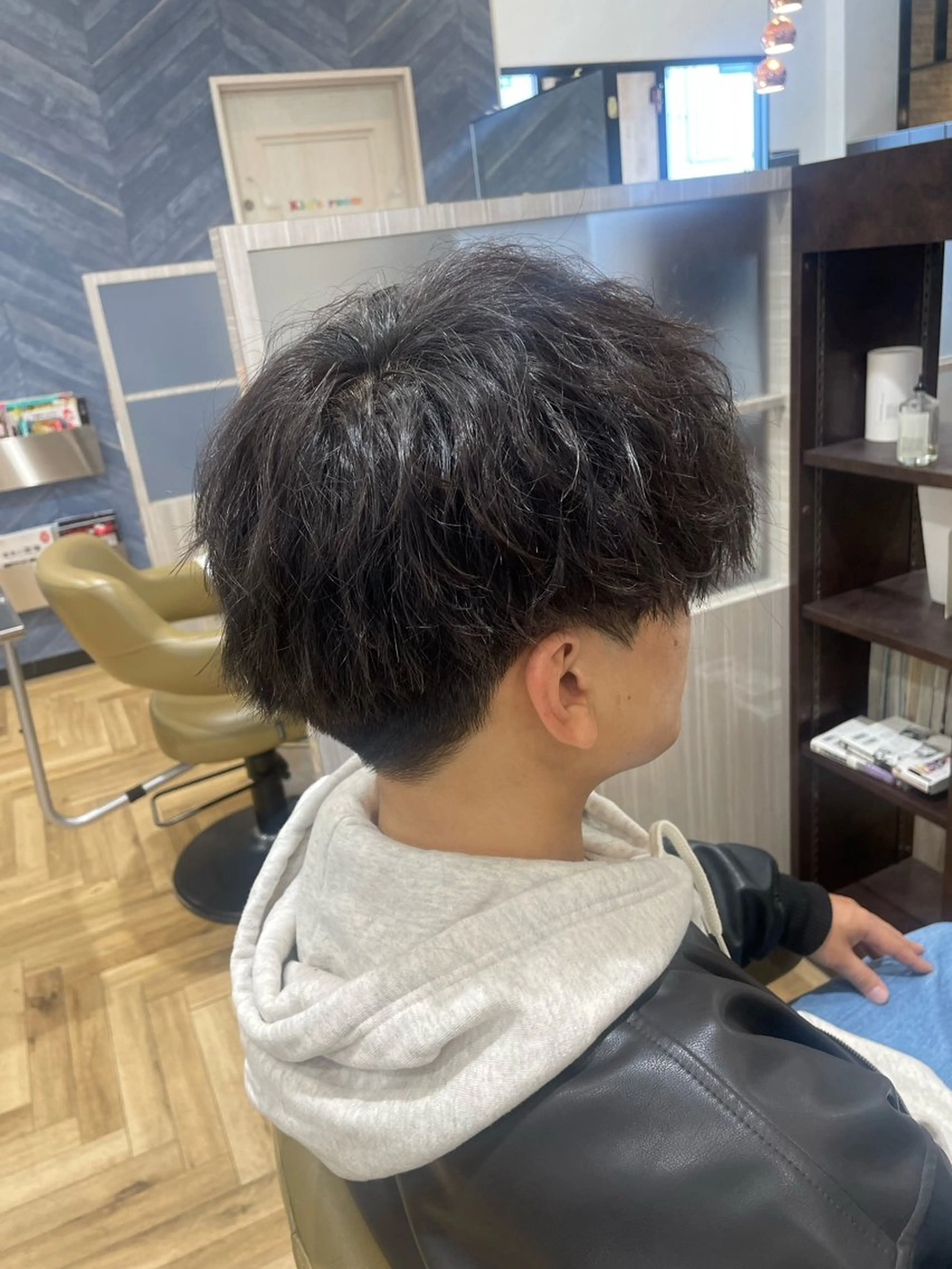 パーマ 中村 誠也のヘアスタイル