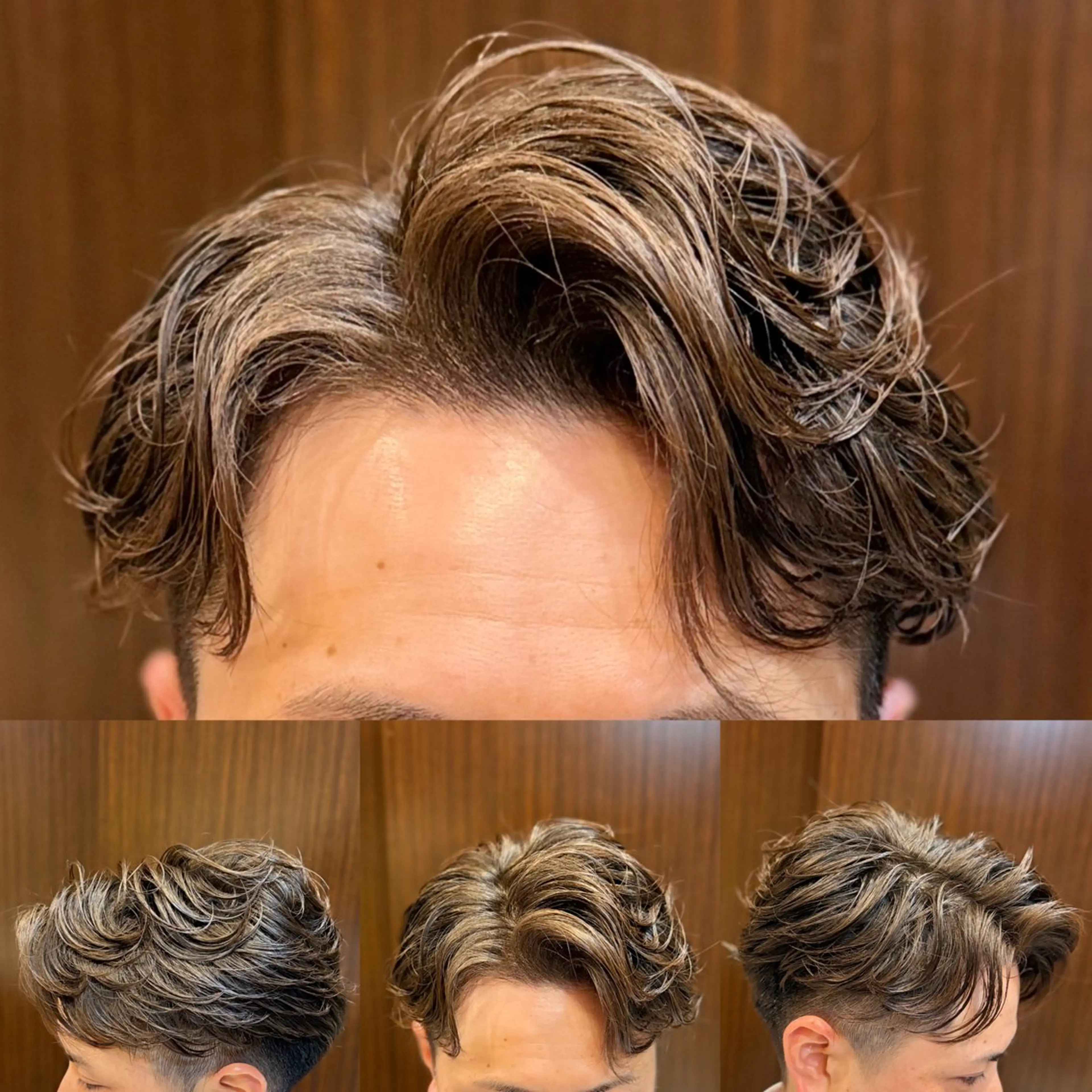 ショート パーマ メンズ 💈田上 立輝のヘアスタイル