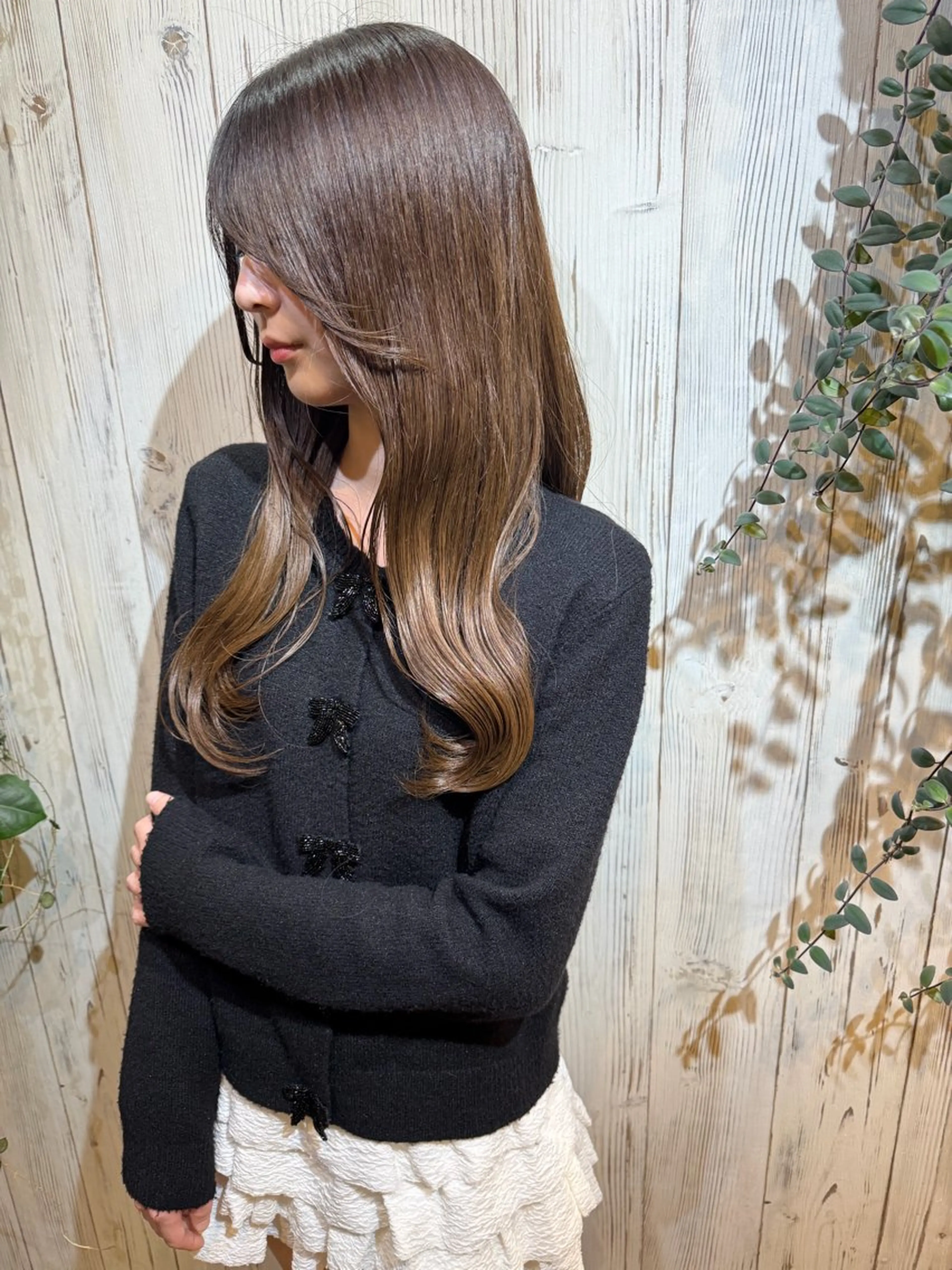 カラー ヘアカラー トリートメント 髙島 理美のヘアスタイル