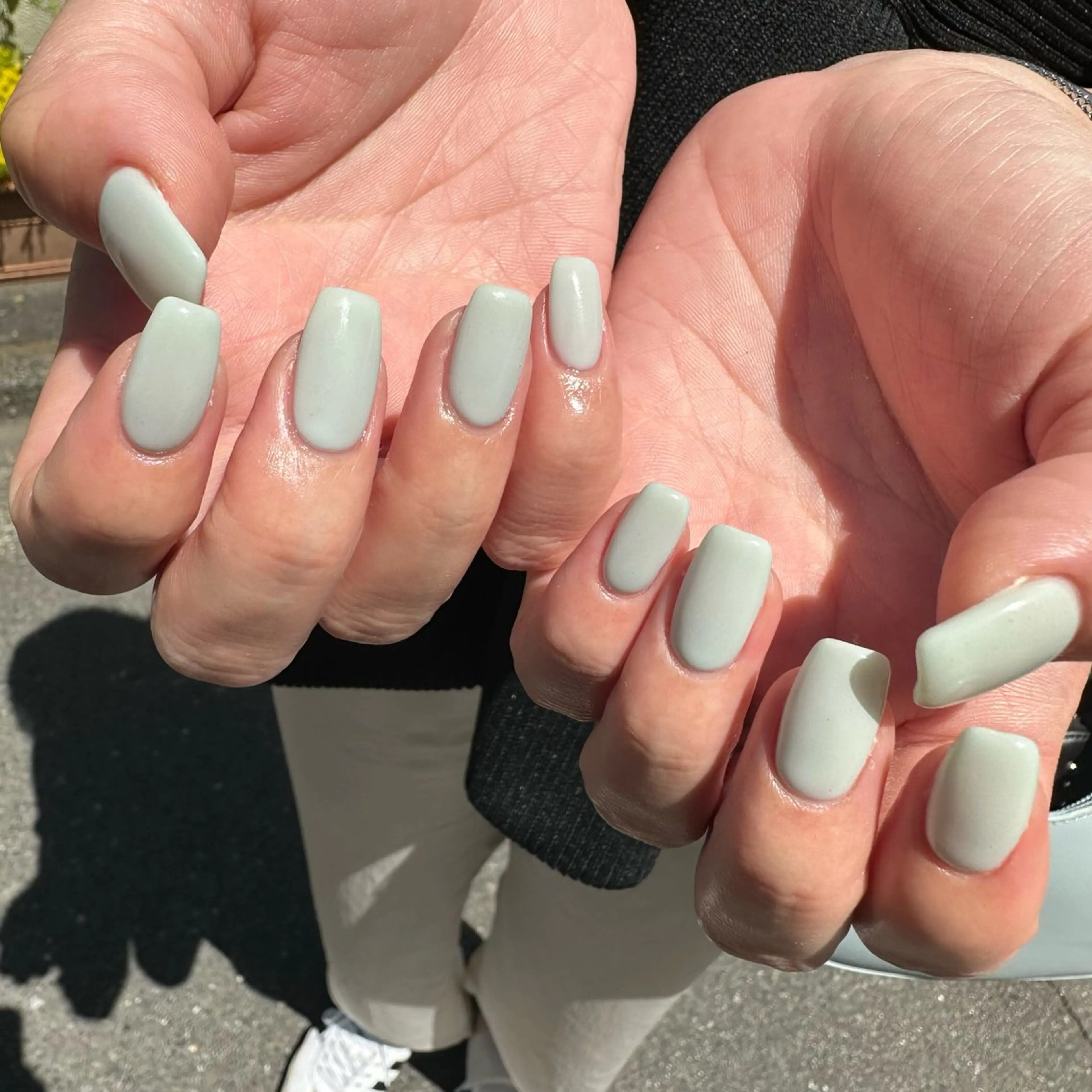 ネイル ジェルネイル 氷ネイル・うるうるネイル 韓国ネイル ラメ(グリッター) ミラーネイル ニュアンスネイル 💅🏻yuuiのネイルデザイン