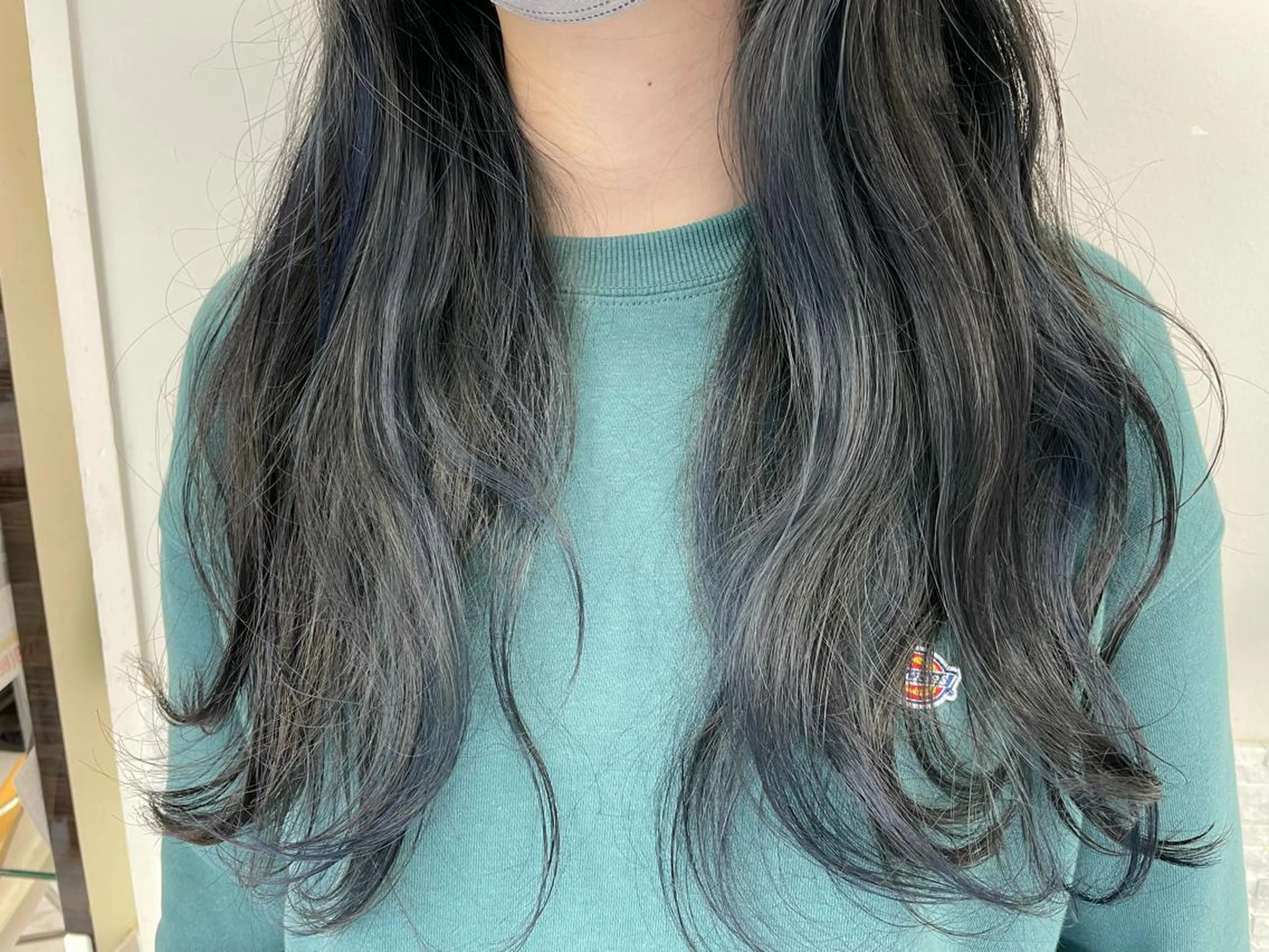 ロング カラー ブルーカラー ♡Eleanor大宮 aya♡のヘアスタイル