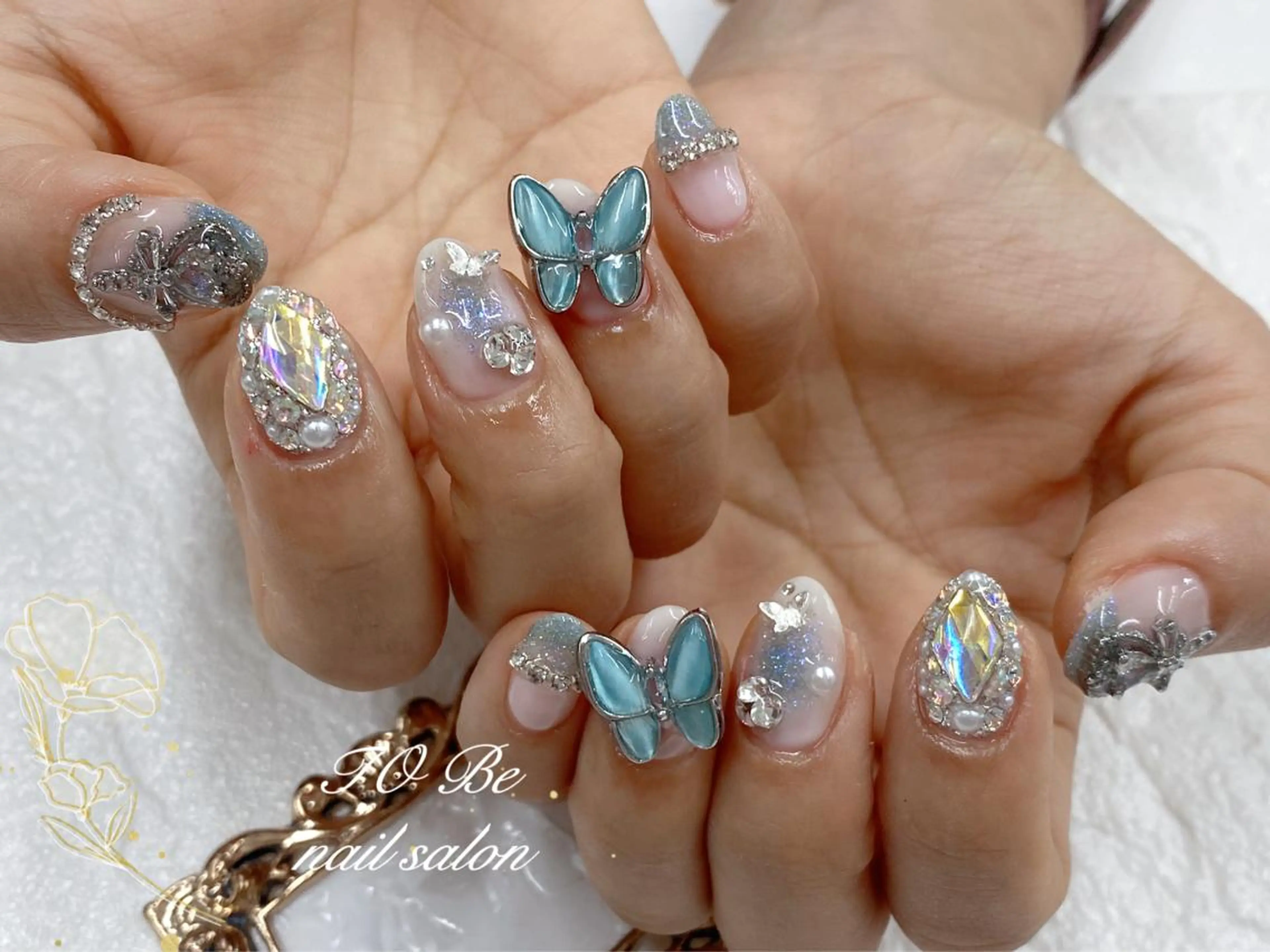 ショート ネイル ハンドネイル Nail Salon To Beのネイルデザイン