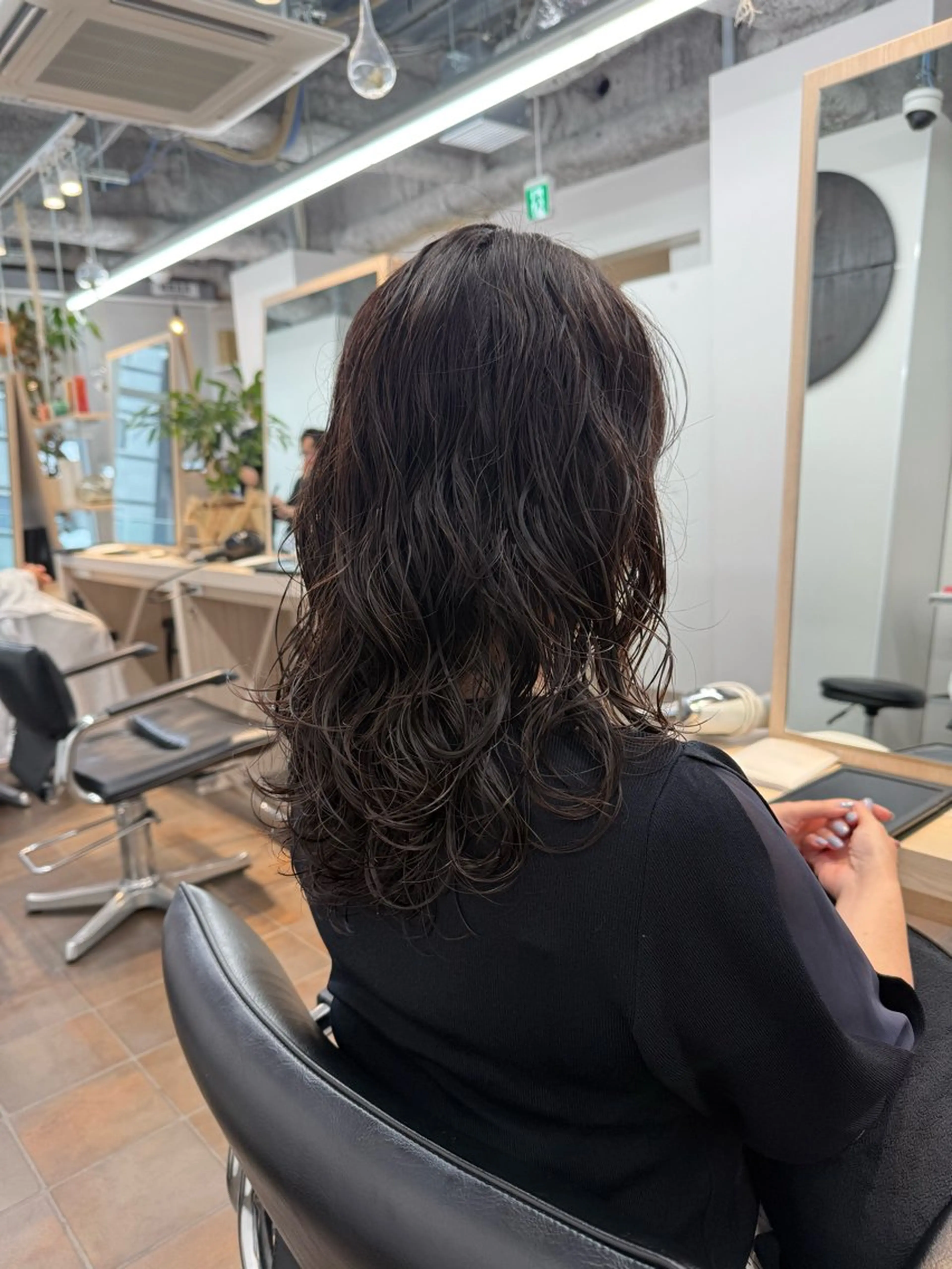 セミロング カット パーマ トリートメント miwa/ボブパーマ /モードボブのヘアスタイル