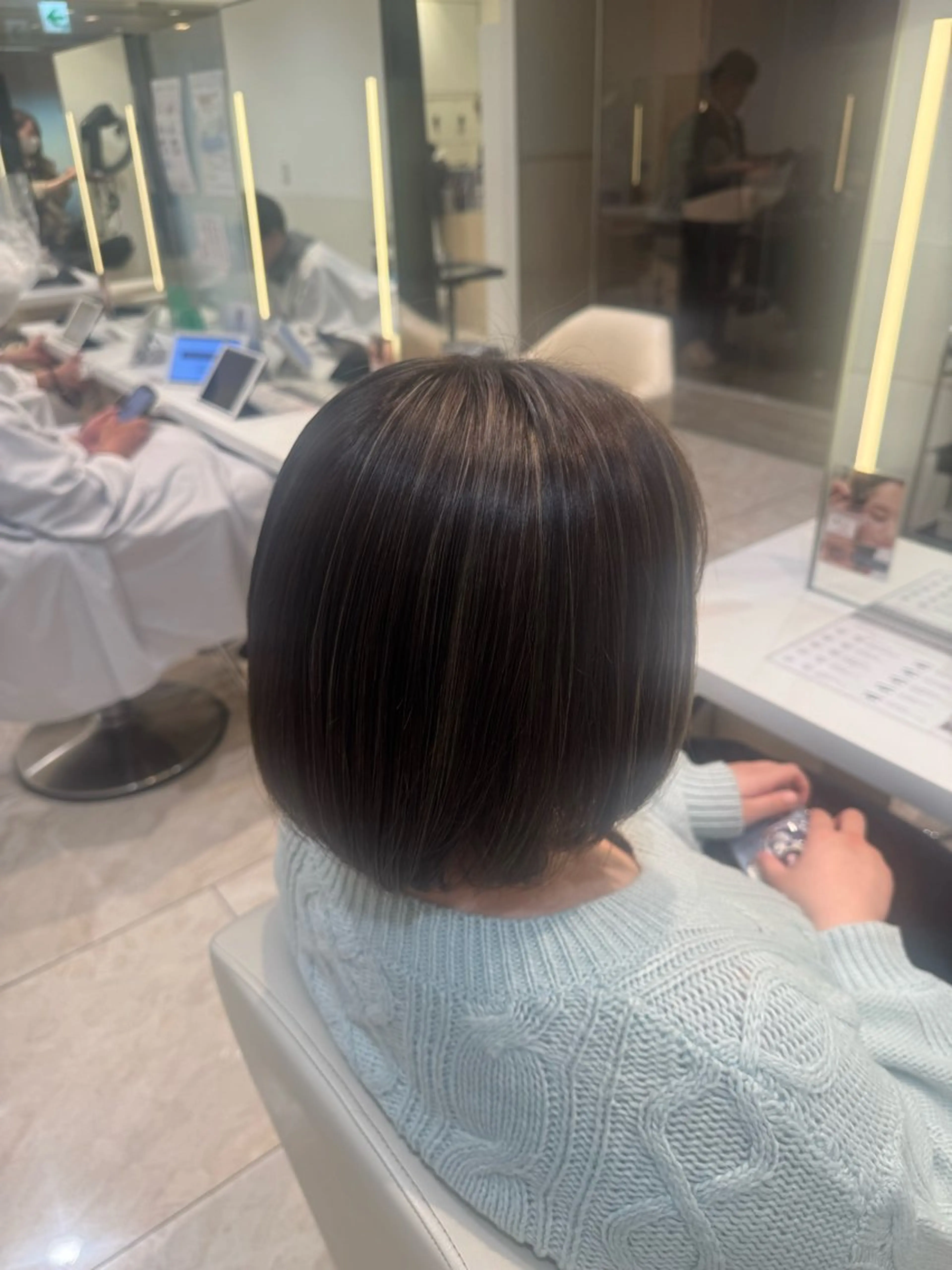 ショート カラー ハイライトカラー ハイライト ヘアカラー kureha𓈒𓋜 ANNETTA🐣のヘアスタイル