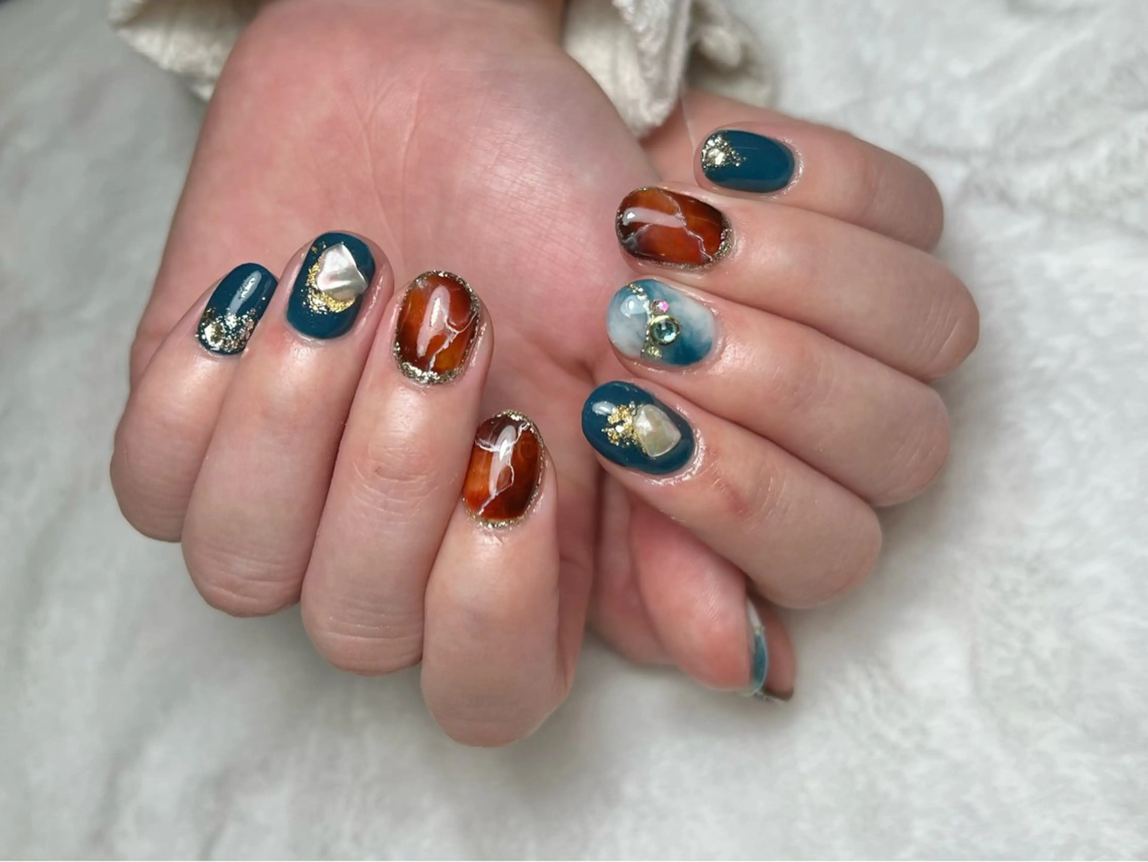 ハンドorフット⭐︎8本アート⭐︎オフ込みの写真