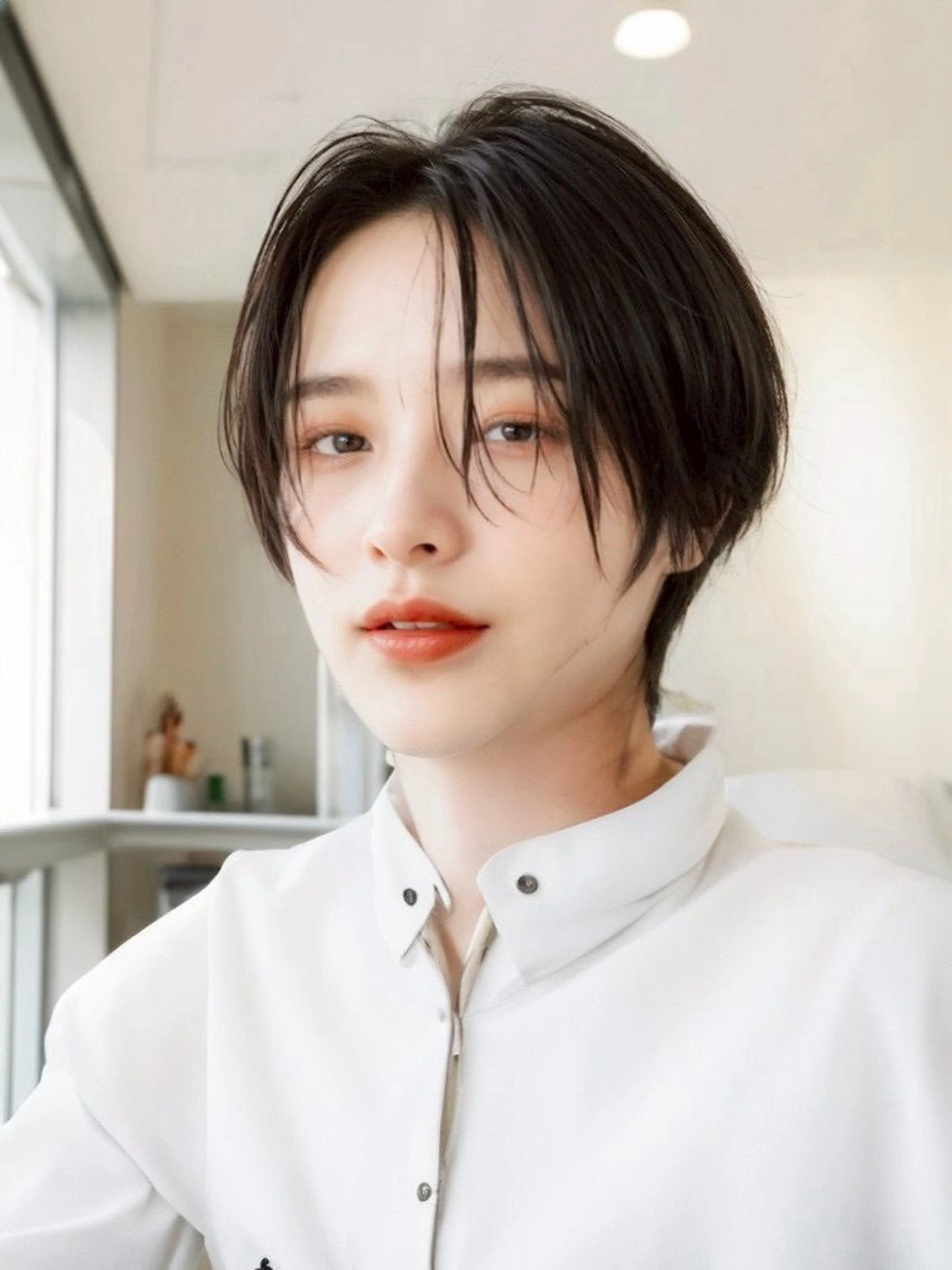 ショート 大川 結羽のヘアスタイル