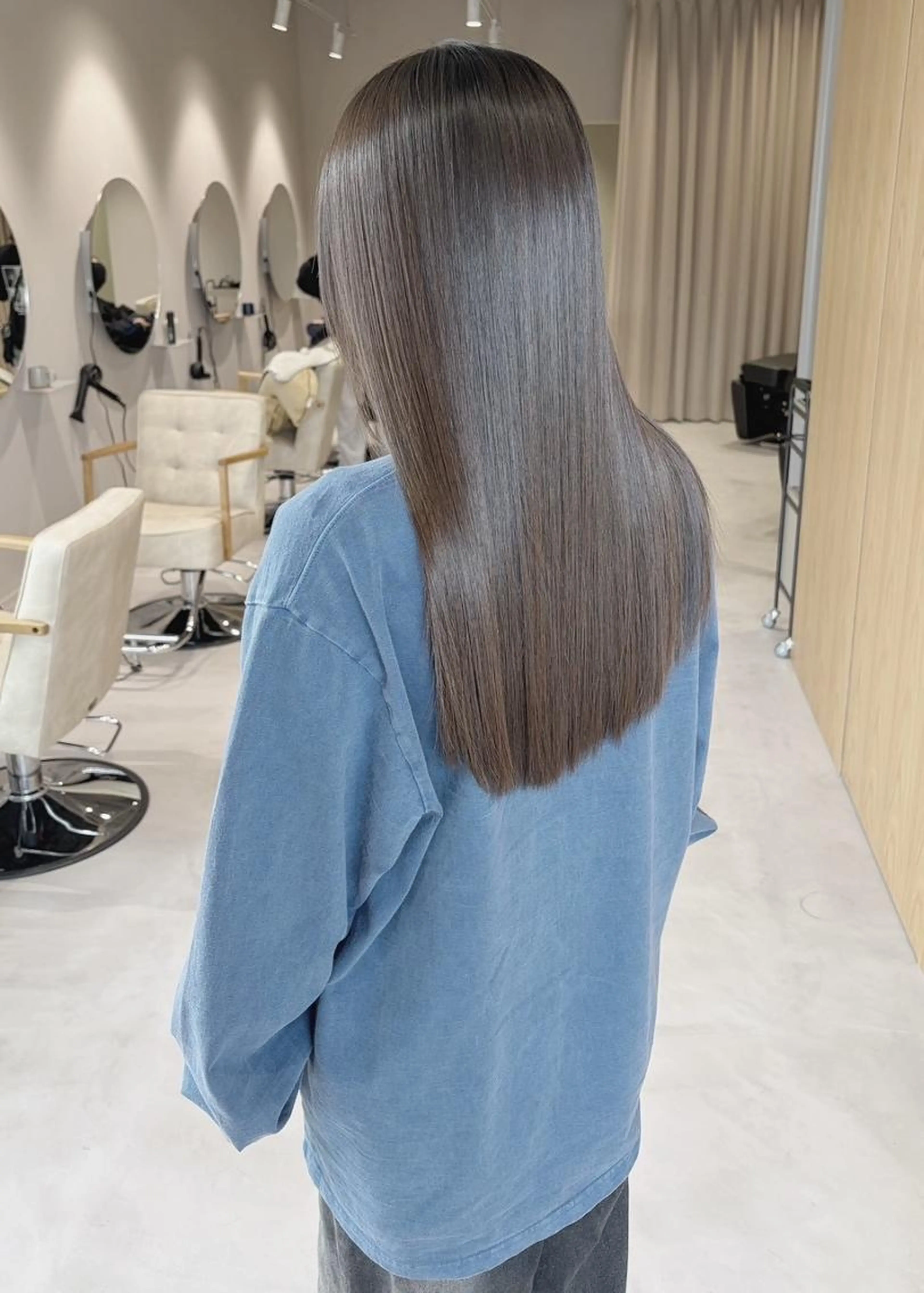 【理想の髪質に✨】カット+ノンダメージカラー+5step超音波トリートメント✨の写真