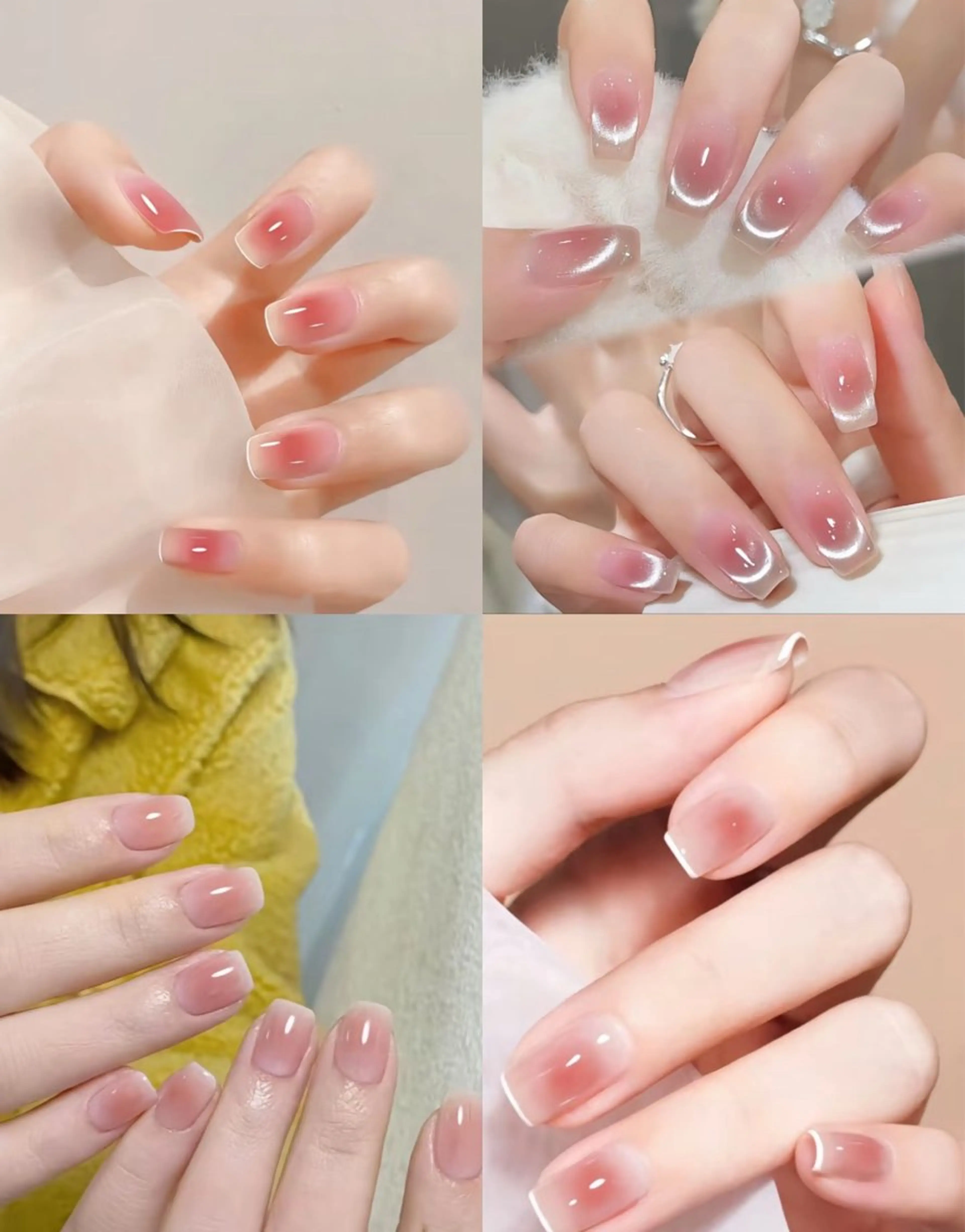 ネイル チークネイル マグネットネイル オフィスネイル ハンドネイル Emily Garden 六本木のネイルデザイン