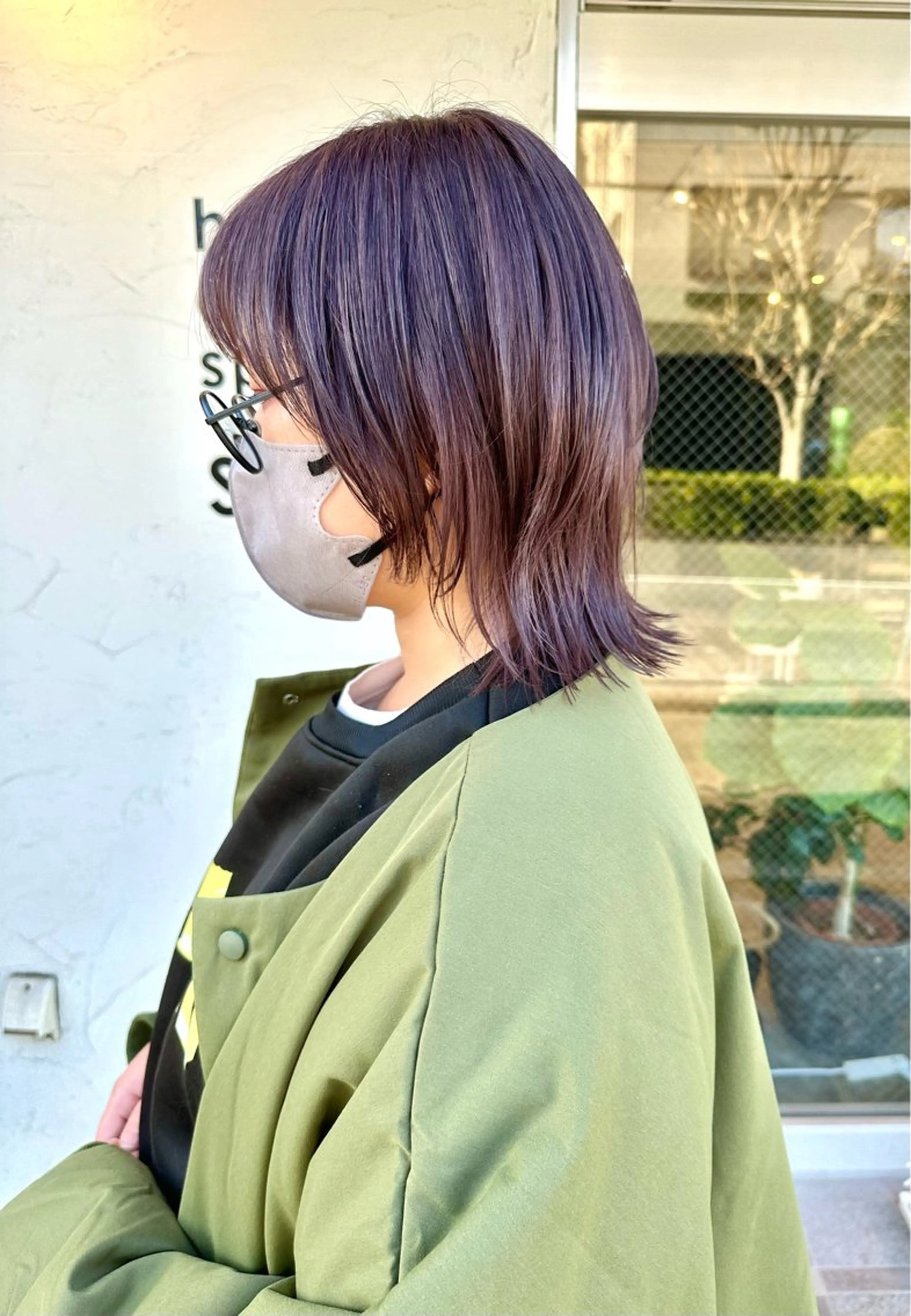 セミロング Sabby氏川洸希 パーマのヘアスタイル