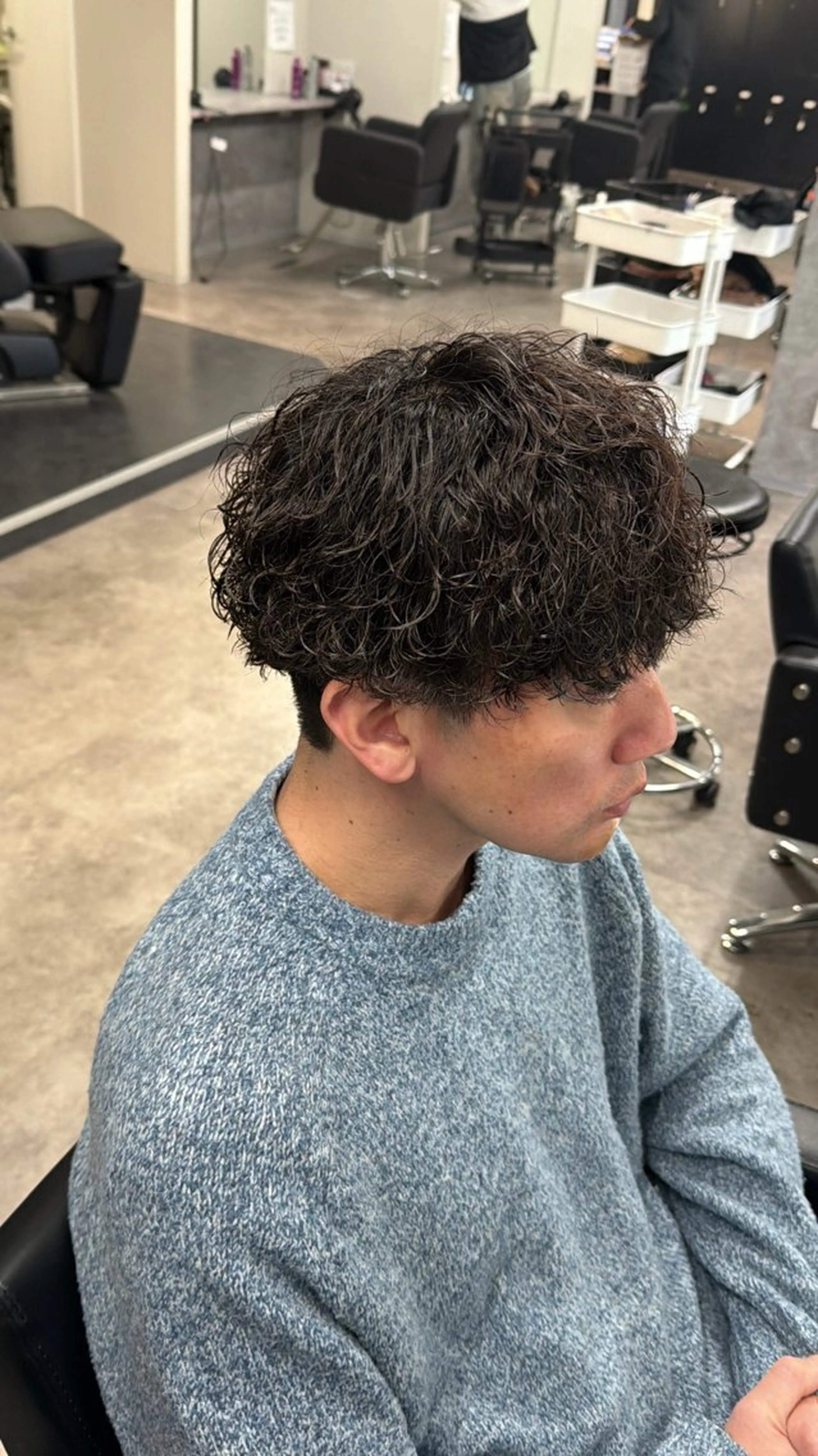 パーマ カット パーマ シャドウパーマ/立川 メンズ/コタロウのヘアスタイル