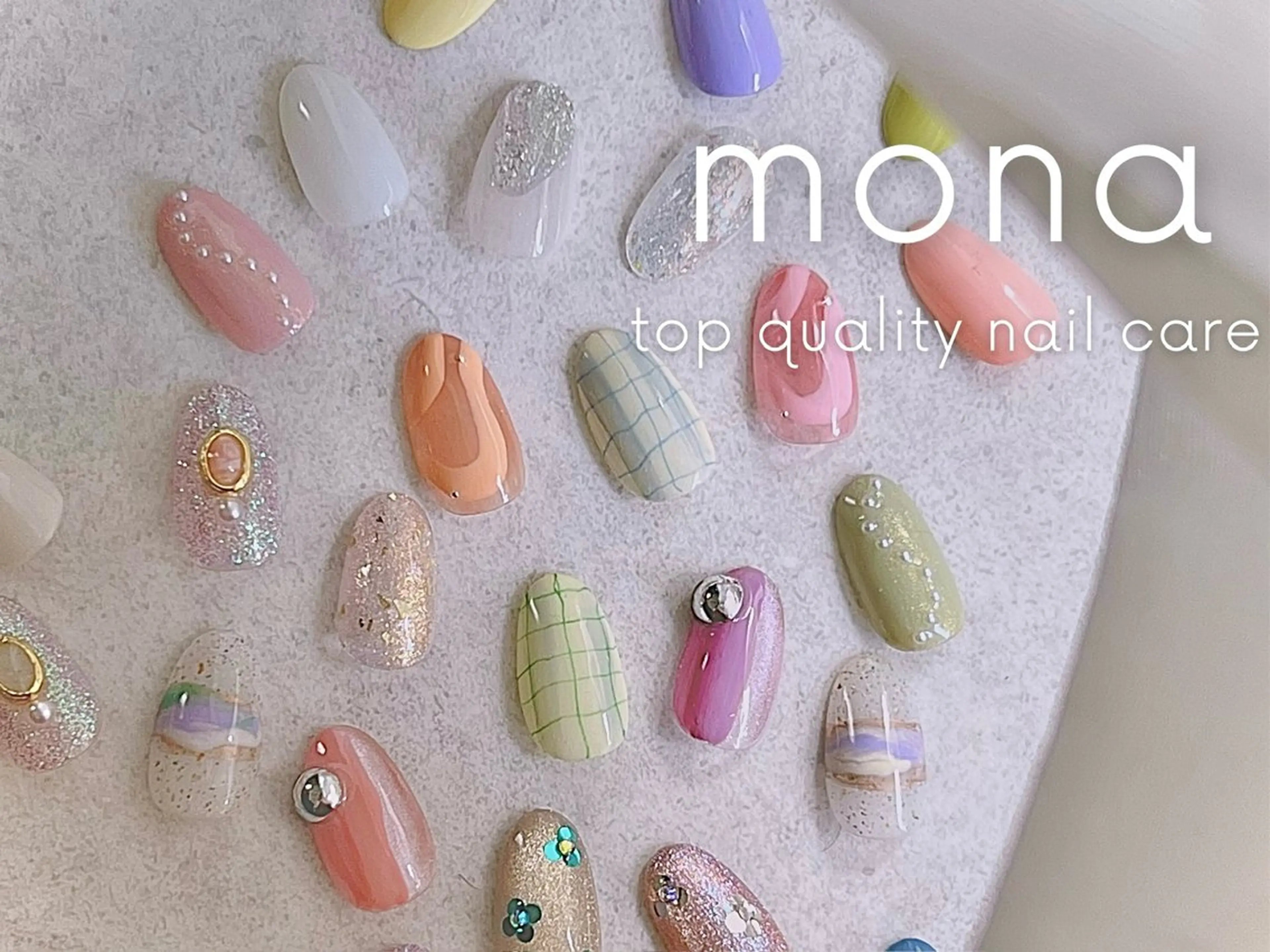 ネイル ハンドネイル mona .misaのネイルデザイン