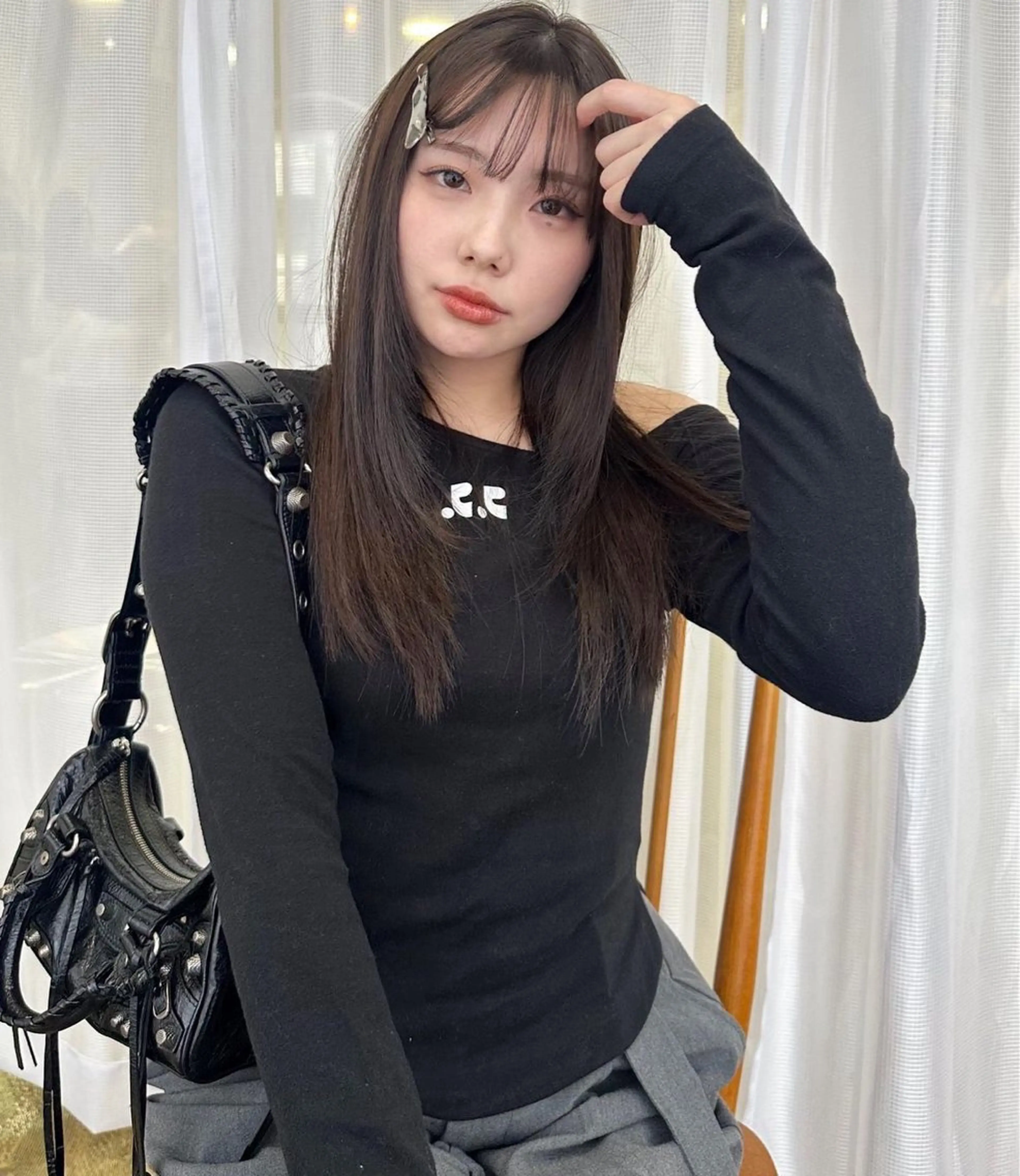 ロング カラー ヘアカラー トリートメント ハッシュカット／ レイヤー🐺Yutaのヘアスタイル