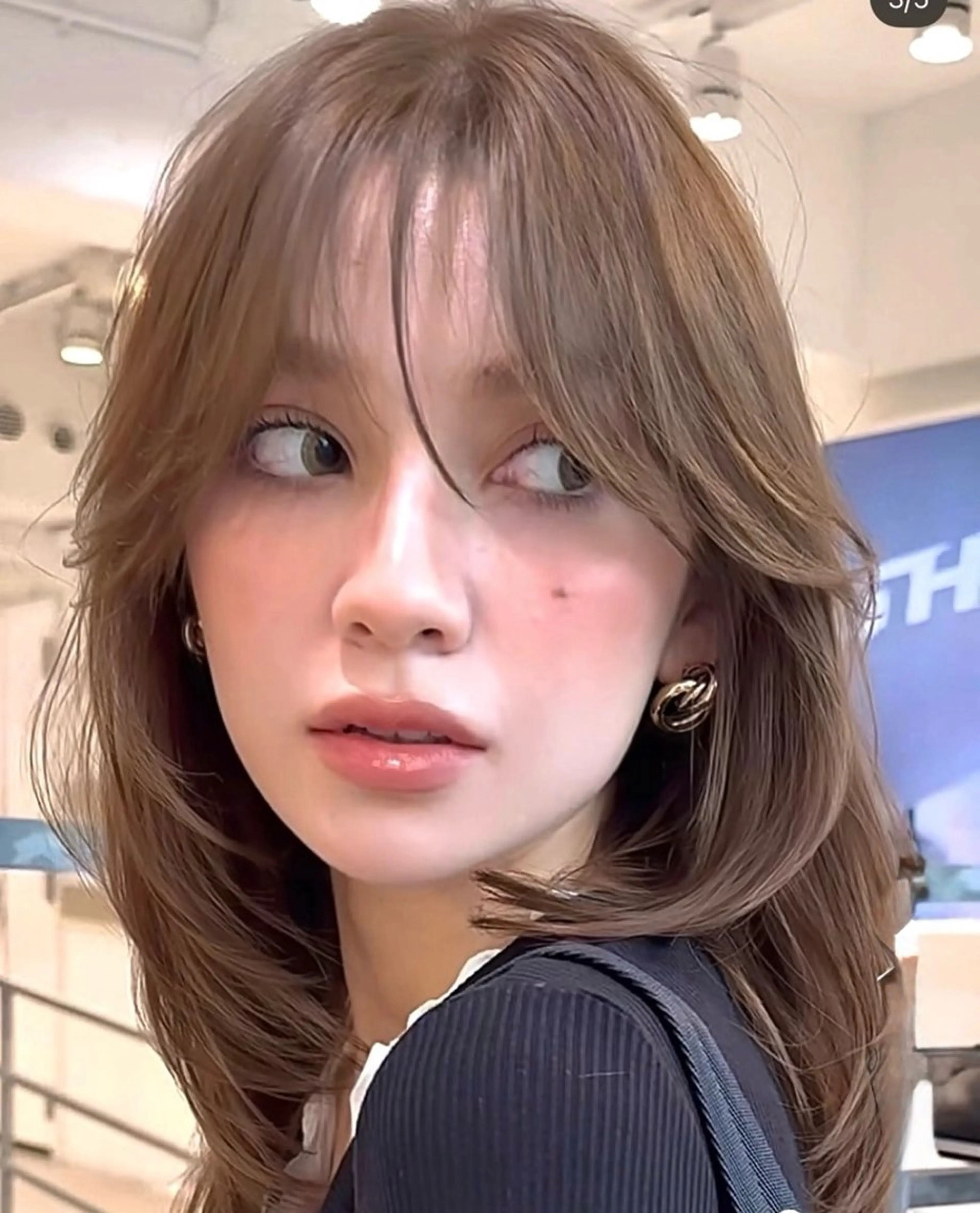 セミロング 髪質改善ヘアエステ Reve 福島店のヘアスタイル