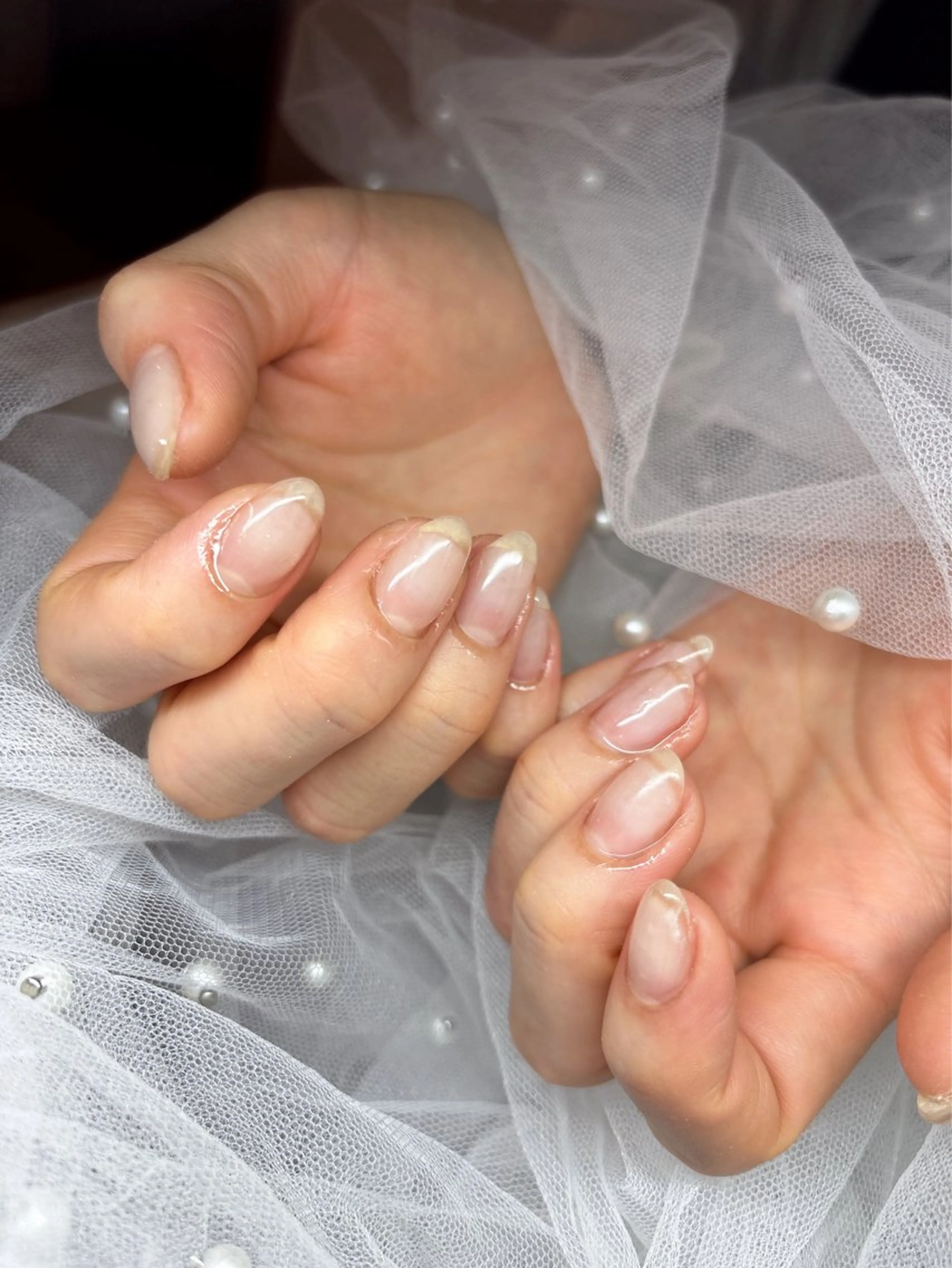 ネイル アートネイル ジェルネイル ロングネイル スカルプネイル シンプルネイル ハンドネイル happiness nailのネイルデザイン