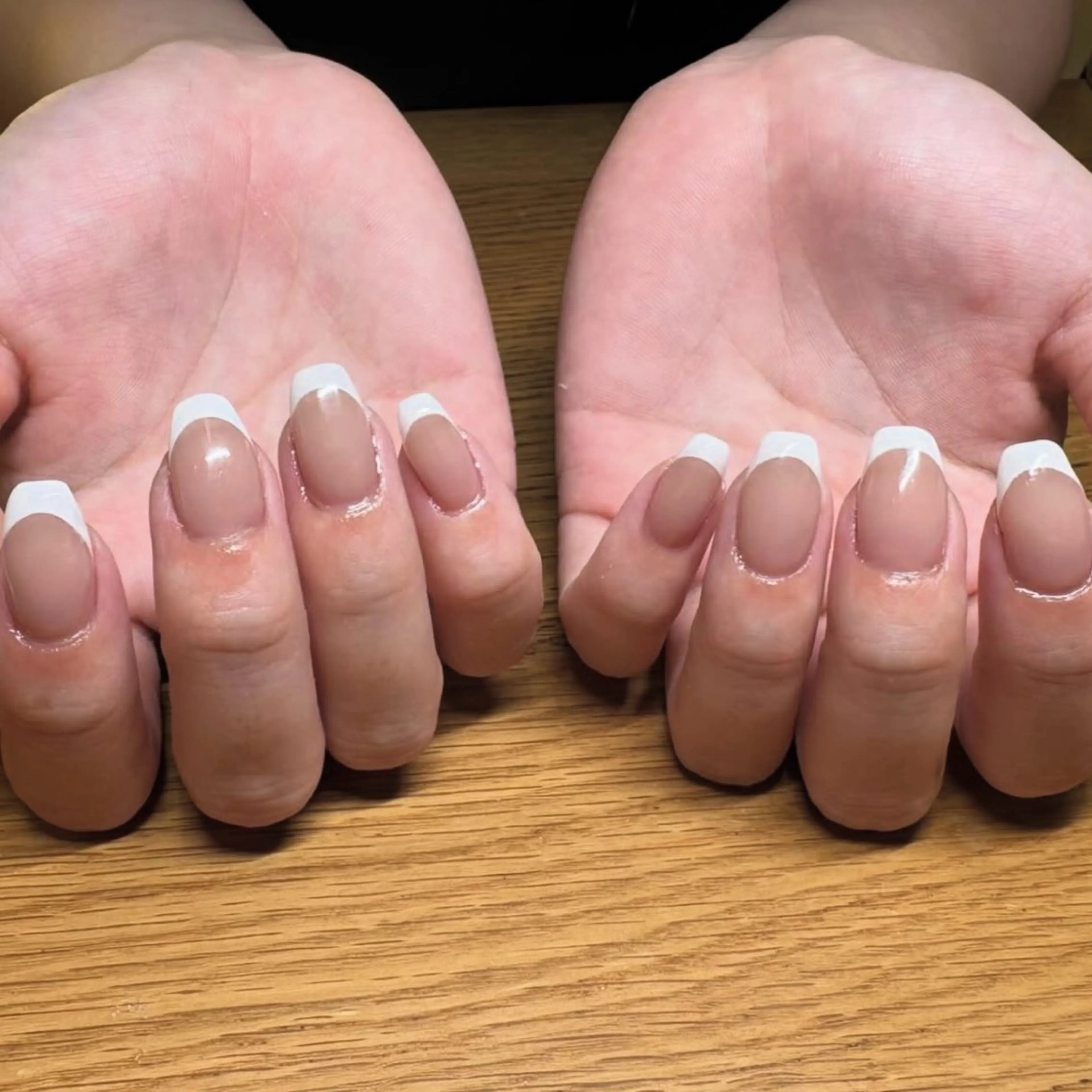 【オフ無し】ハンド10本同一デザインコースཐིཋྀ（フレンチ/グラデーション/ミラーなど）の写真
