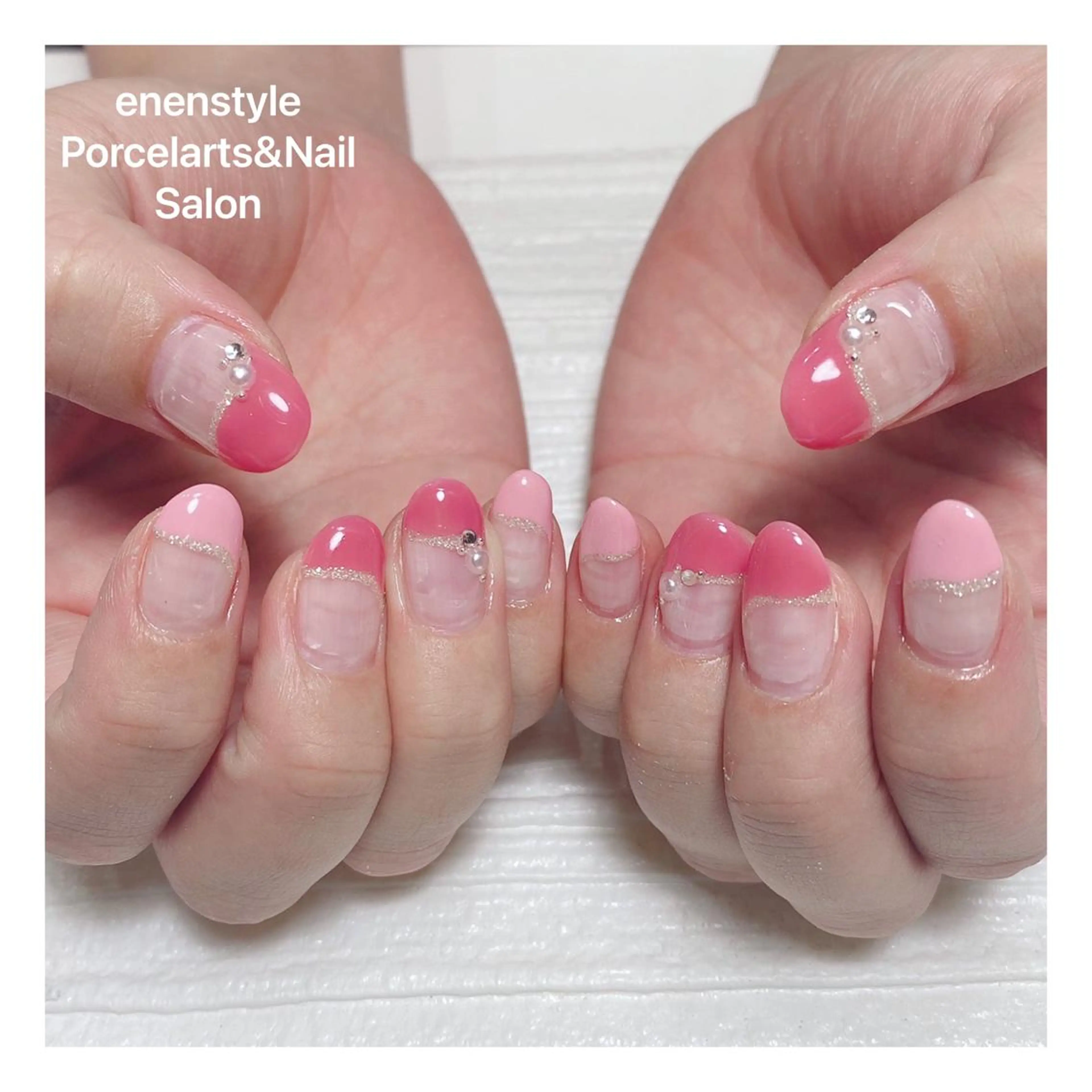 ミディアム ネイル 👑enen style👑のネイルデザイン