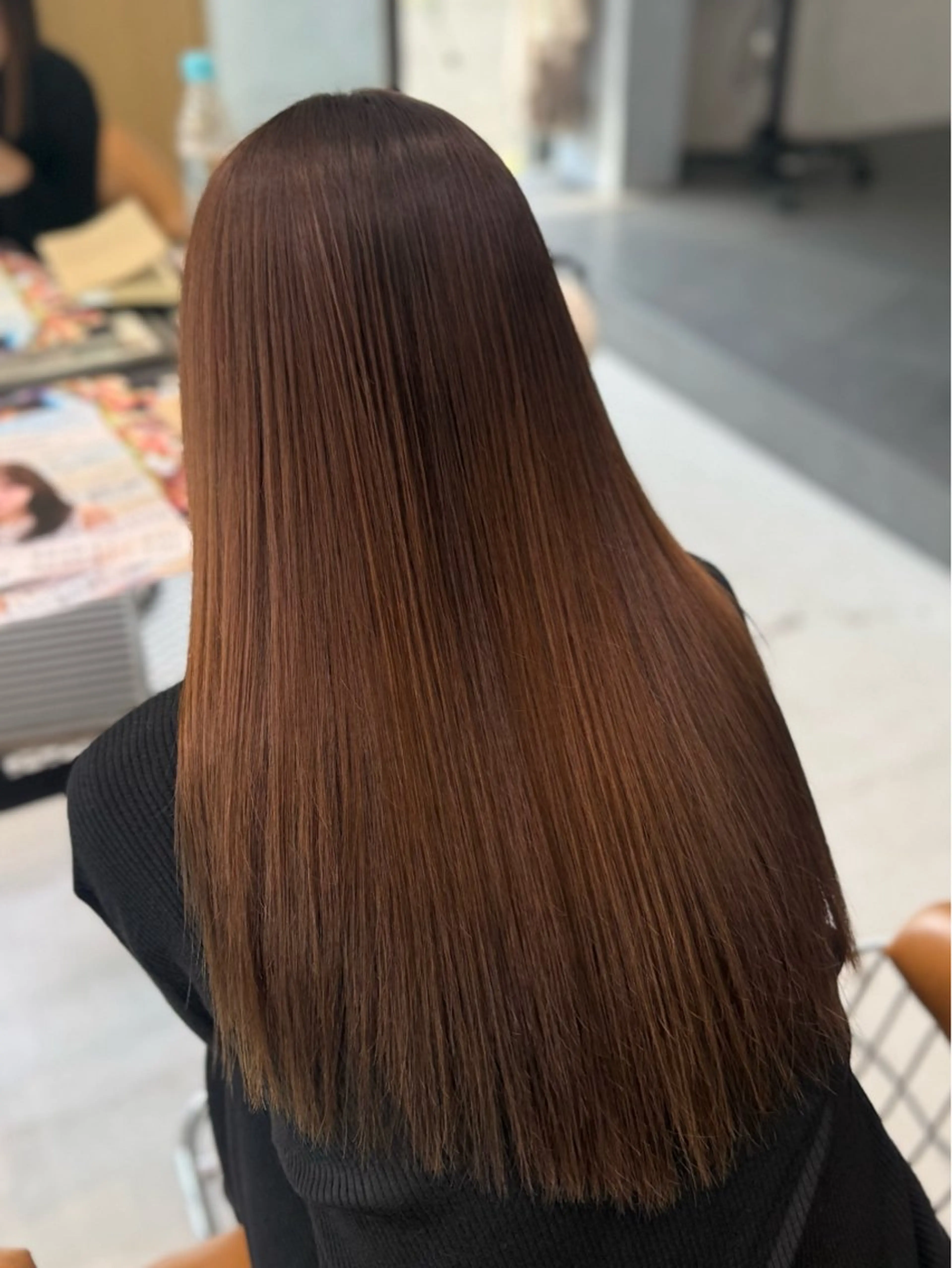 ロング トリートメント Rinka🌷🩶 グレージュカラー🫧のマツエク・マツパデザイン