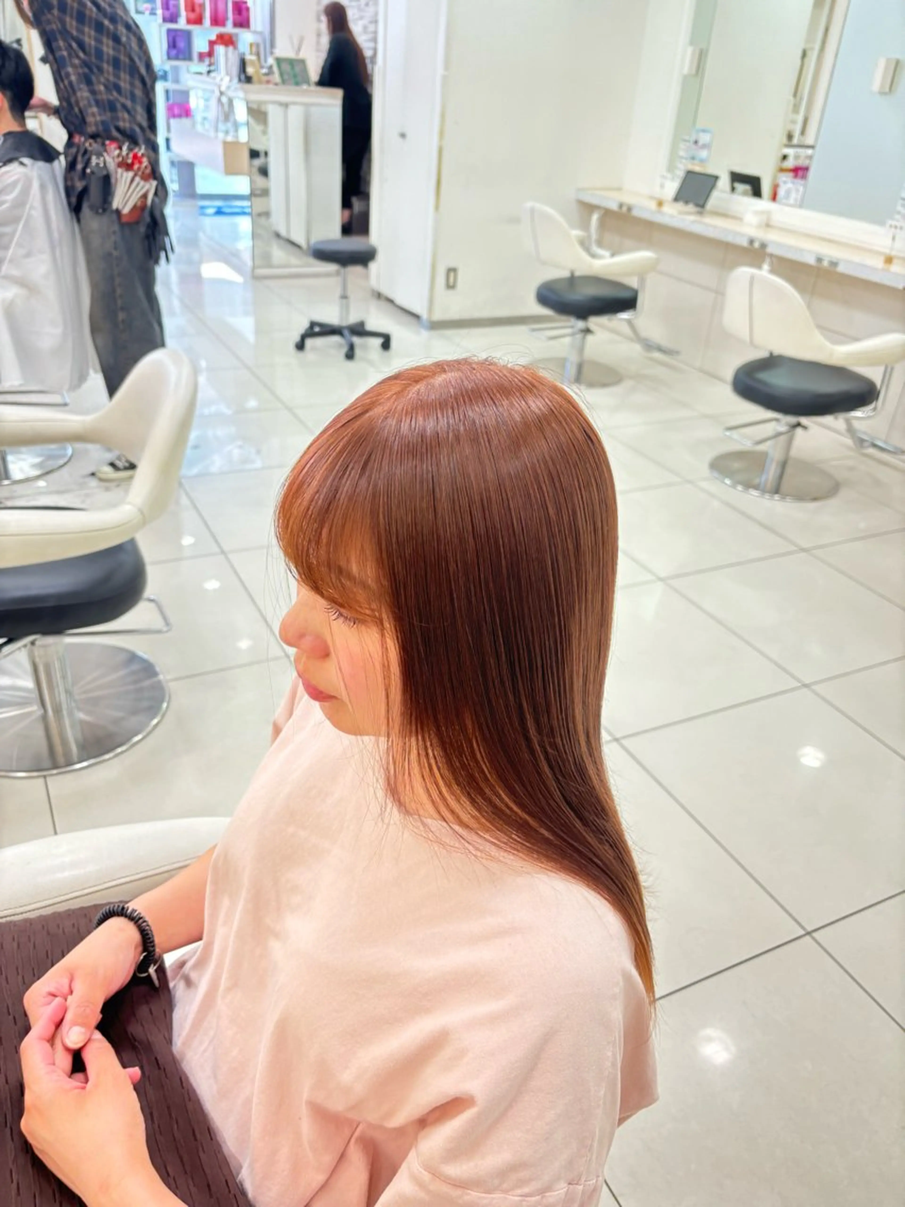 ロング カラー ヘアカラー 🐾Ash平井 ハセベ🐾のヘアスタイル