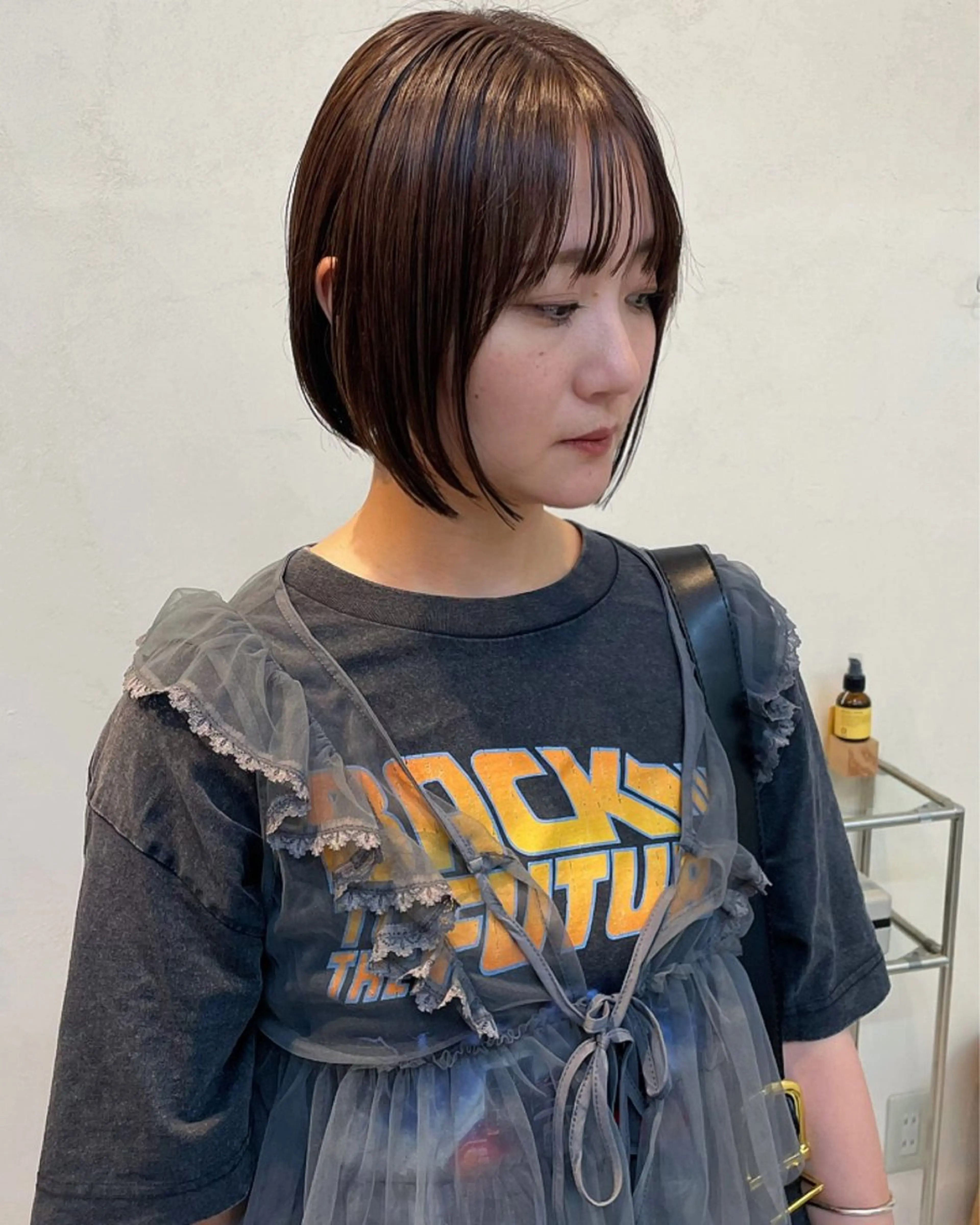 ショート カラー カット ヘアカラー iet.所属・ウルフ/ボブ/レイヤ ーカット◎ricoのヘアスタイル