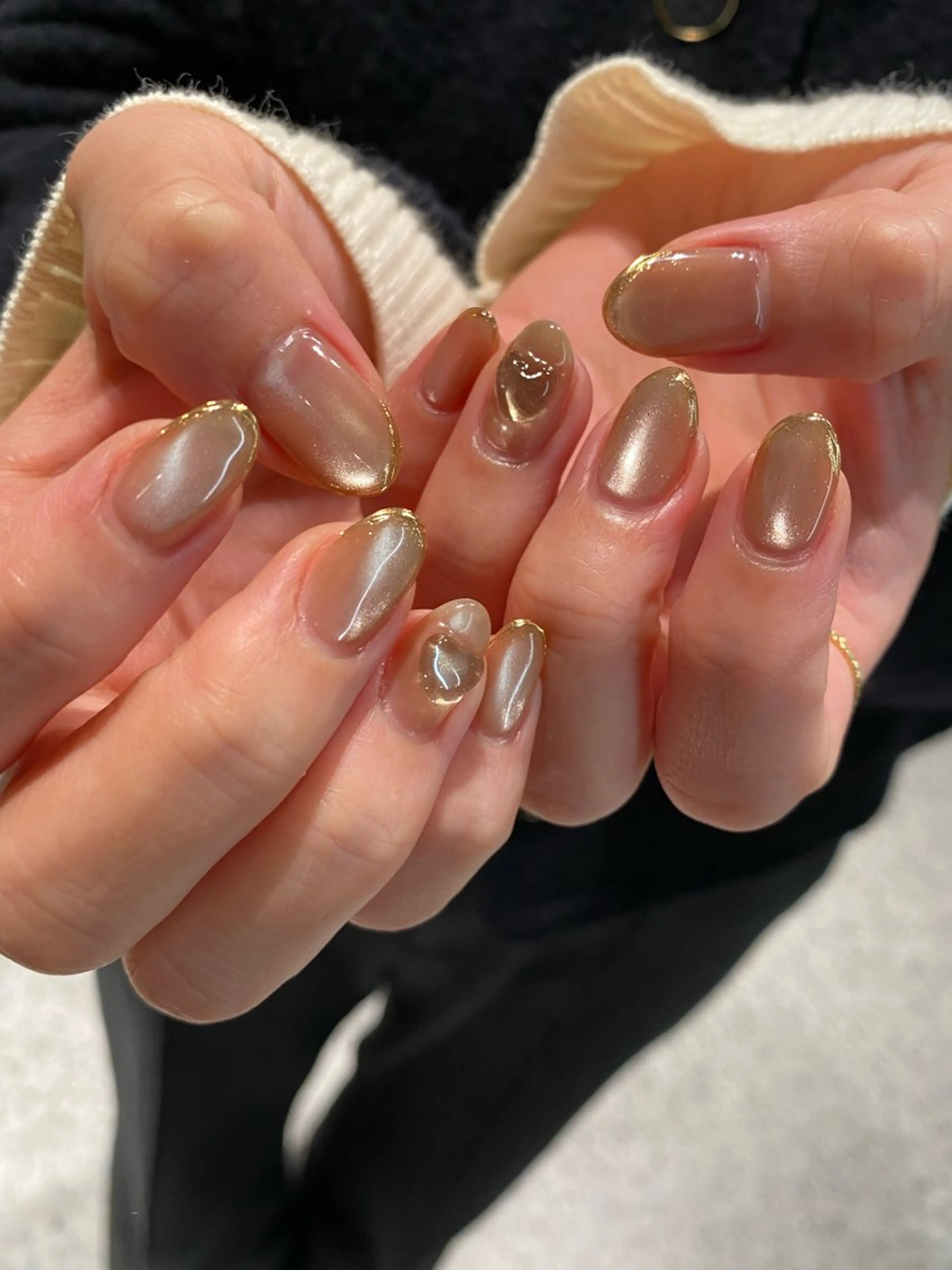 ネイル ハンドネイル Yuriko Omi パラジェル/渋谷のネイルデザイン