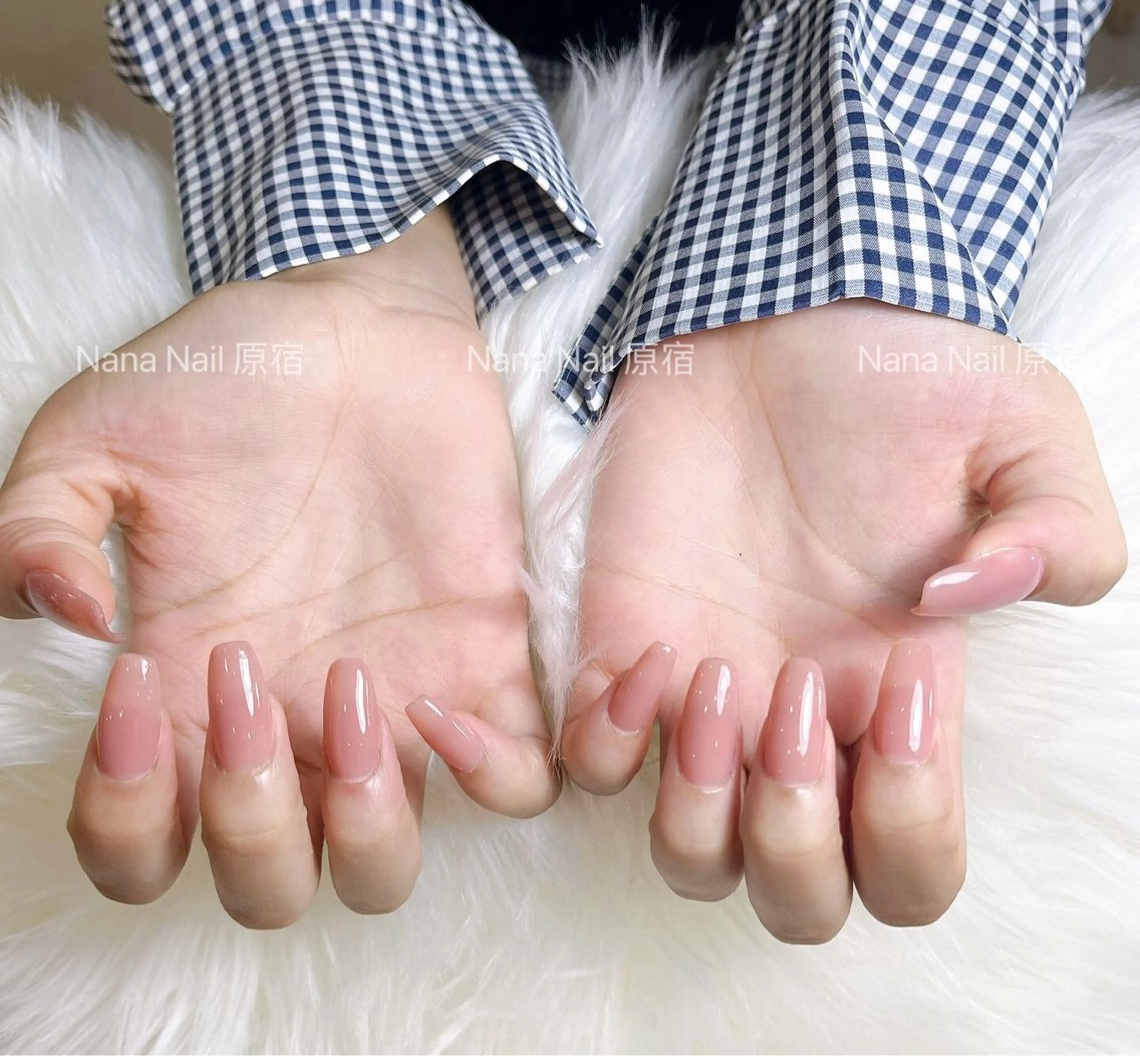 ネイル ワンカラーネイル ネイルチップ ハンドネイル Unicorn Nail原宿表参道のネイルデザイン