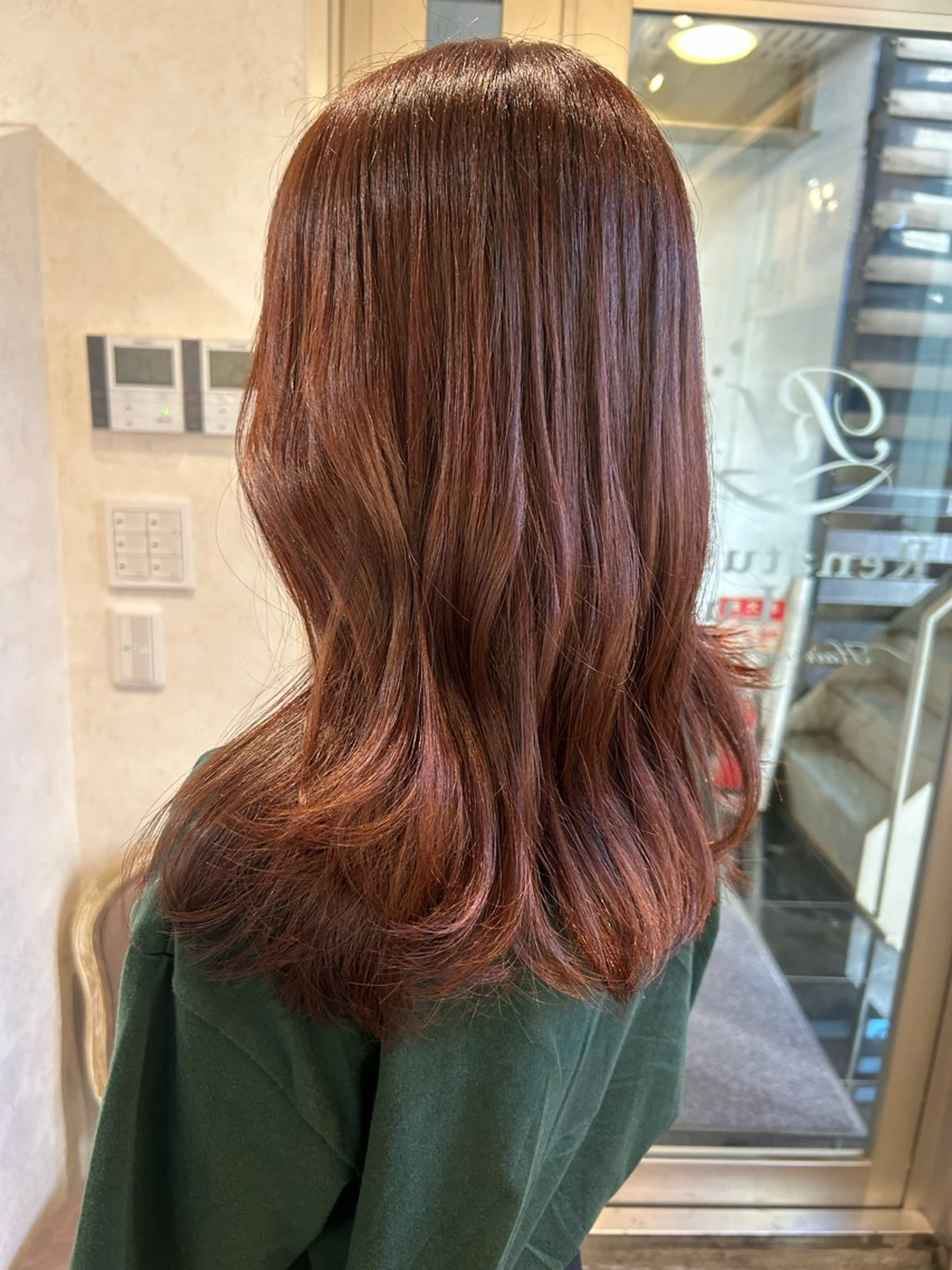 ミディアム カラー 透明感カラー💎 AYAのヘアスタイル