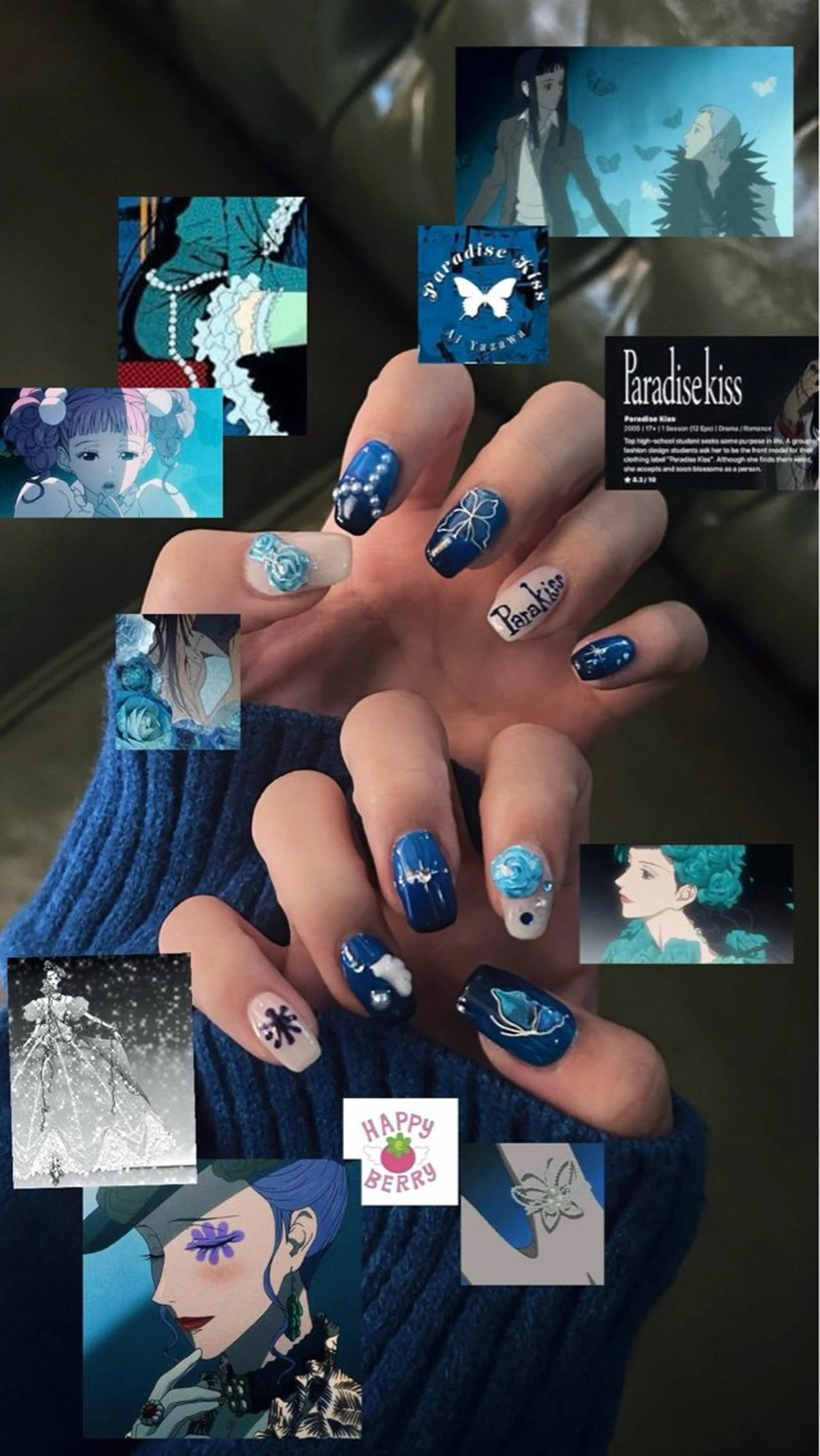 ネイル ハンドネイル ハンドケア 個性派✴︎ｼﾞｬｹ写 ﾈｲﾙ🦋mire-のネイルデザイン