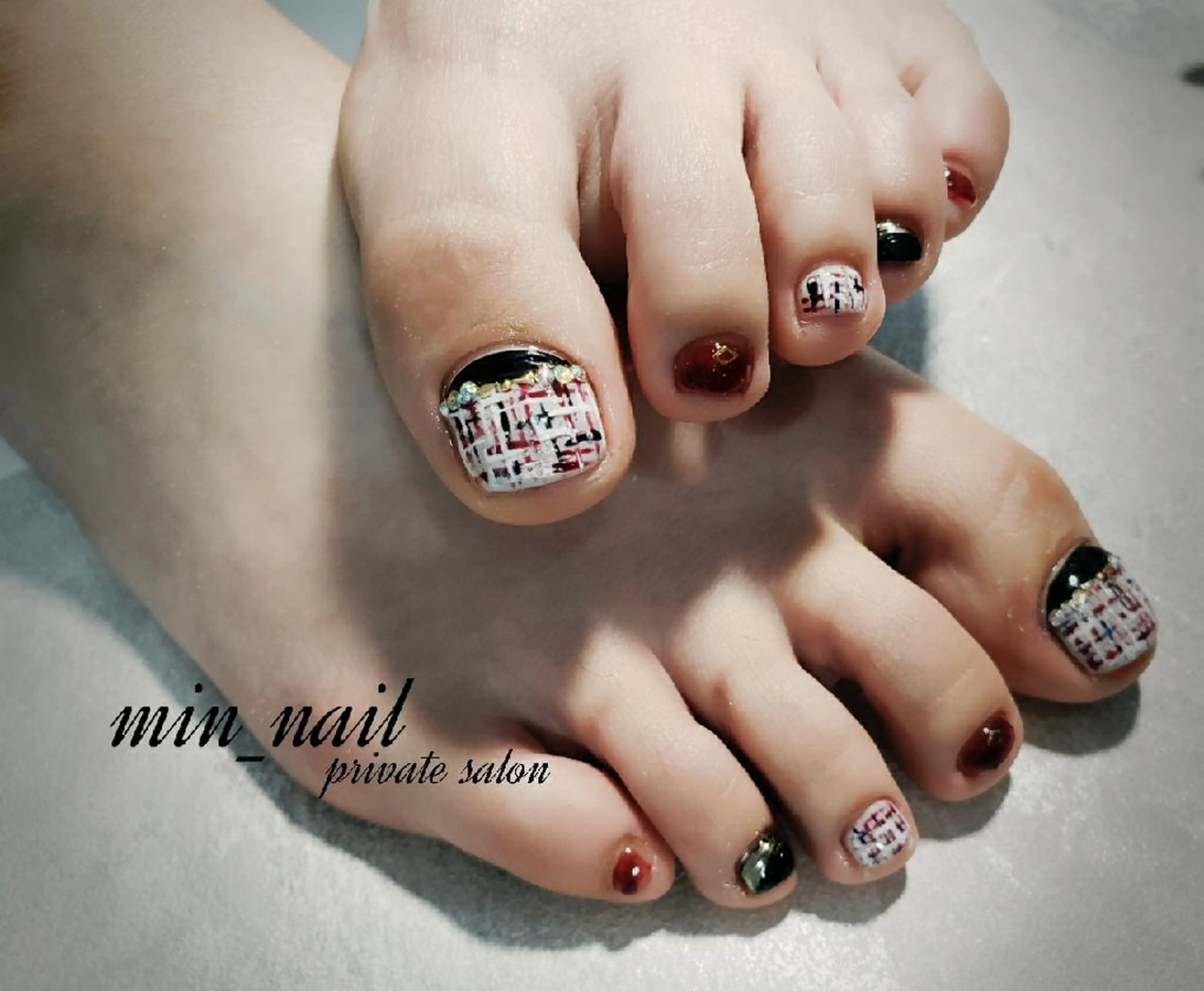 ネイル フットネイル プライベートサロン lienのネイルデザイン