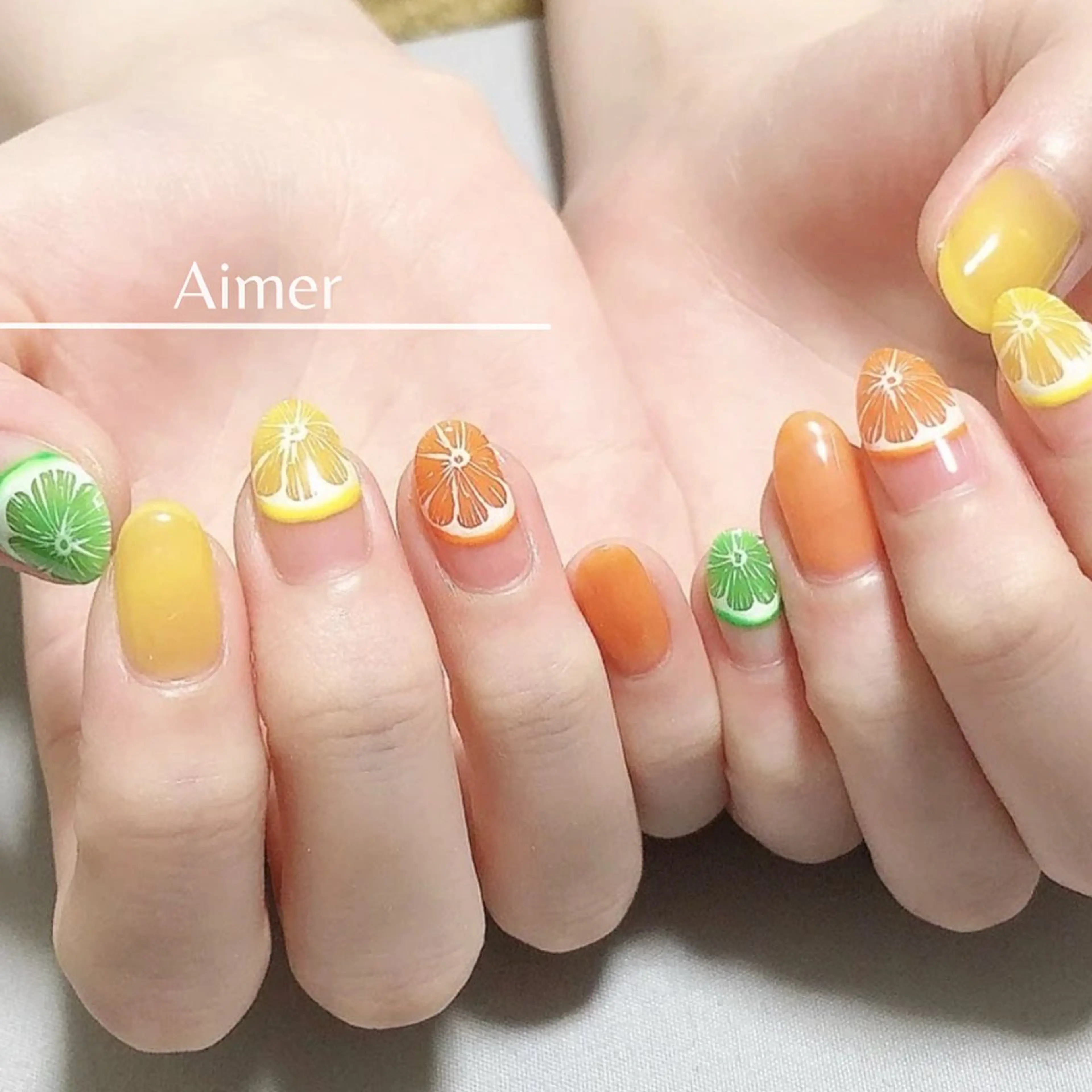 ネイル ハンドネイル nailsalon Aimerのネイルデザイン