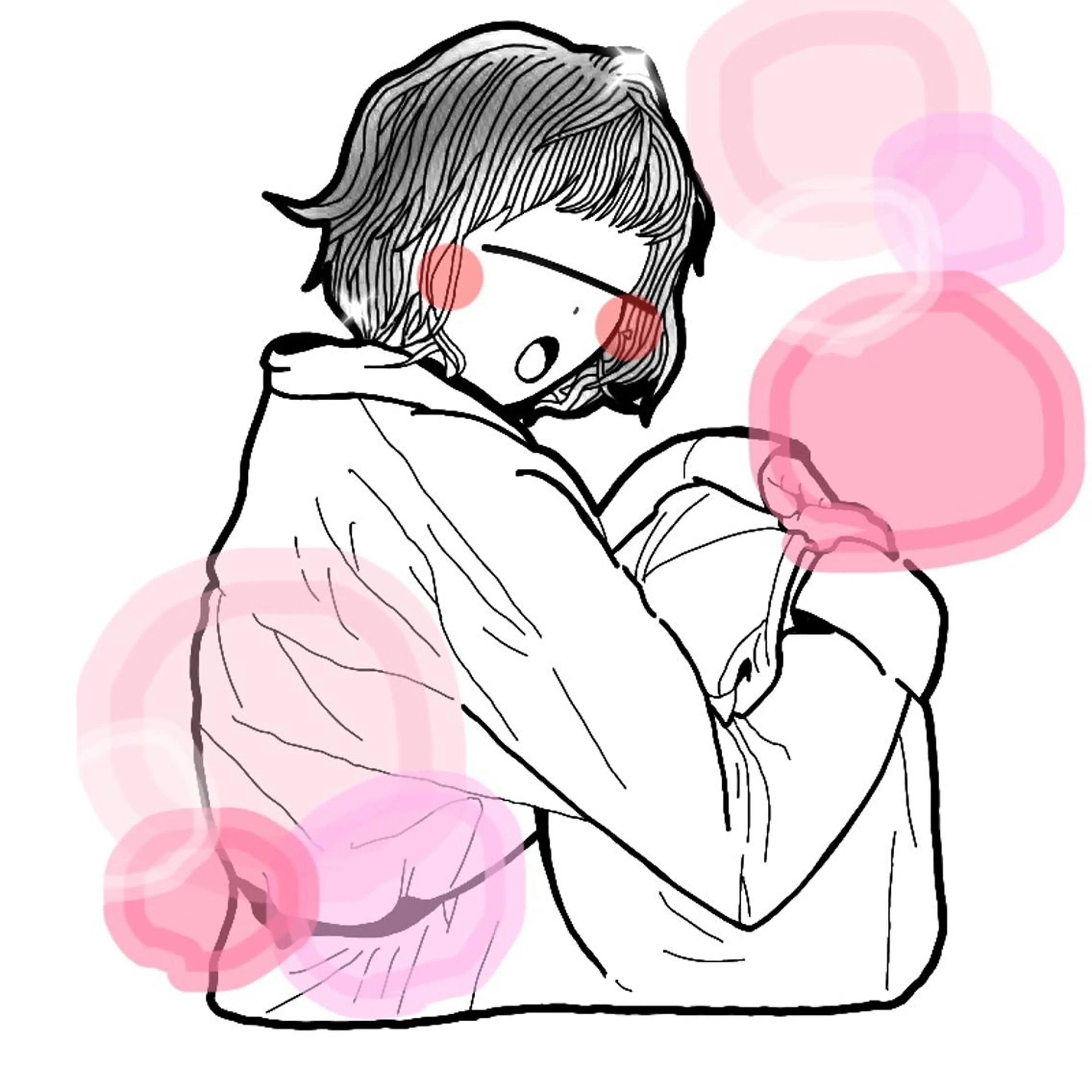 ミディアム パーマ ふくだ りさ【ciAo!】のヘアスタイル