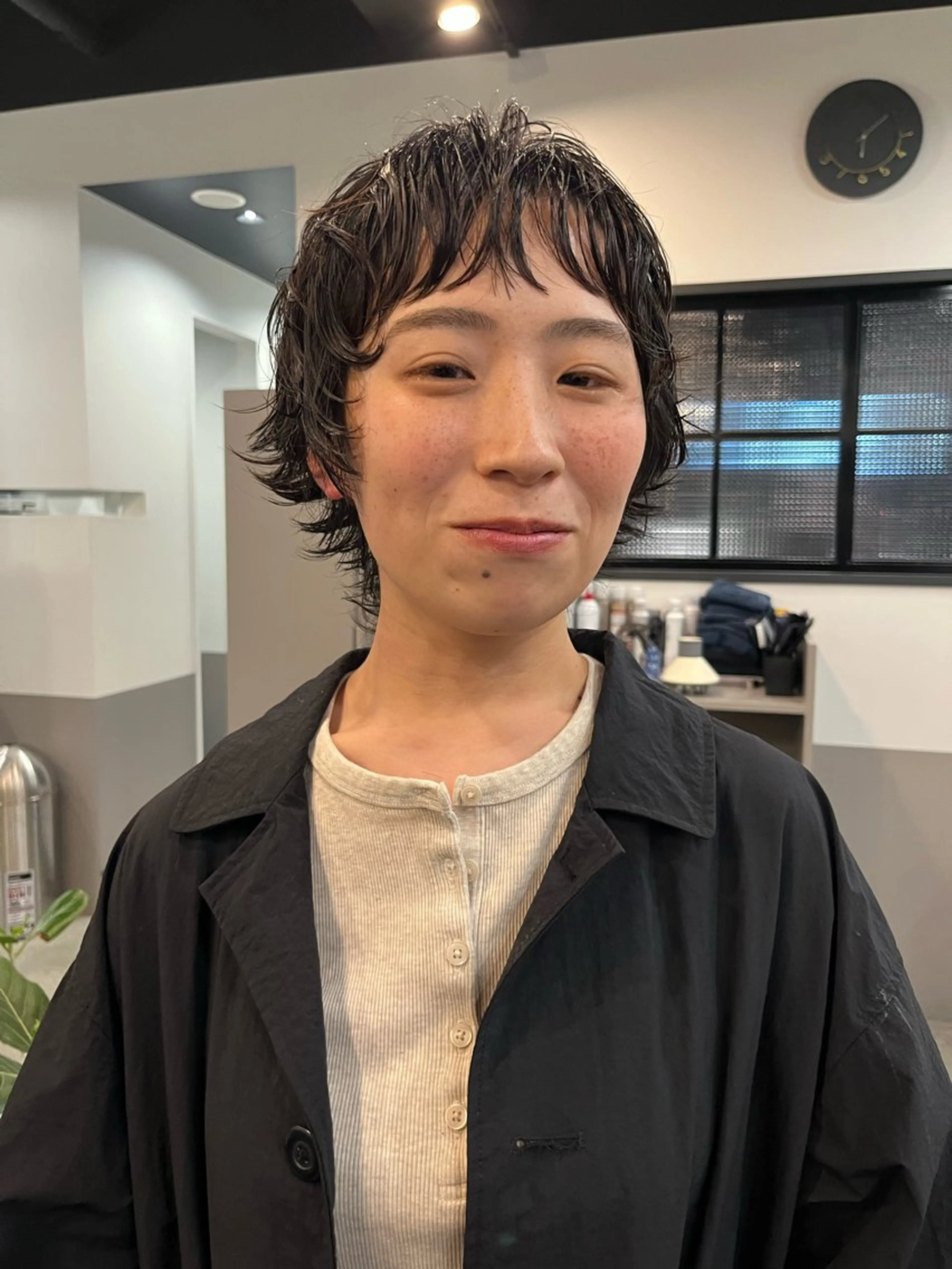 ショート パーマ ベリーショート ショートヘア カット パーマ dogstar小林諒 パーマ/レイヤーのヘアスタイル