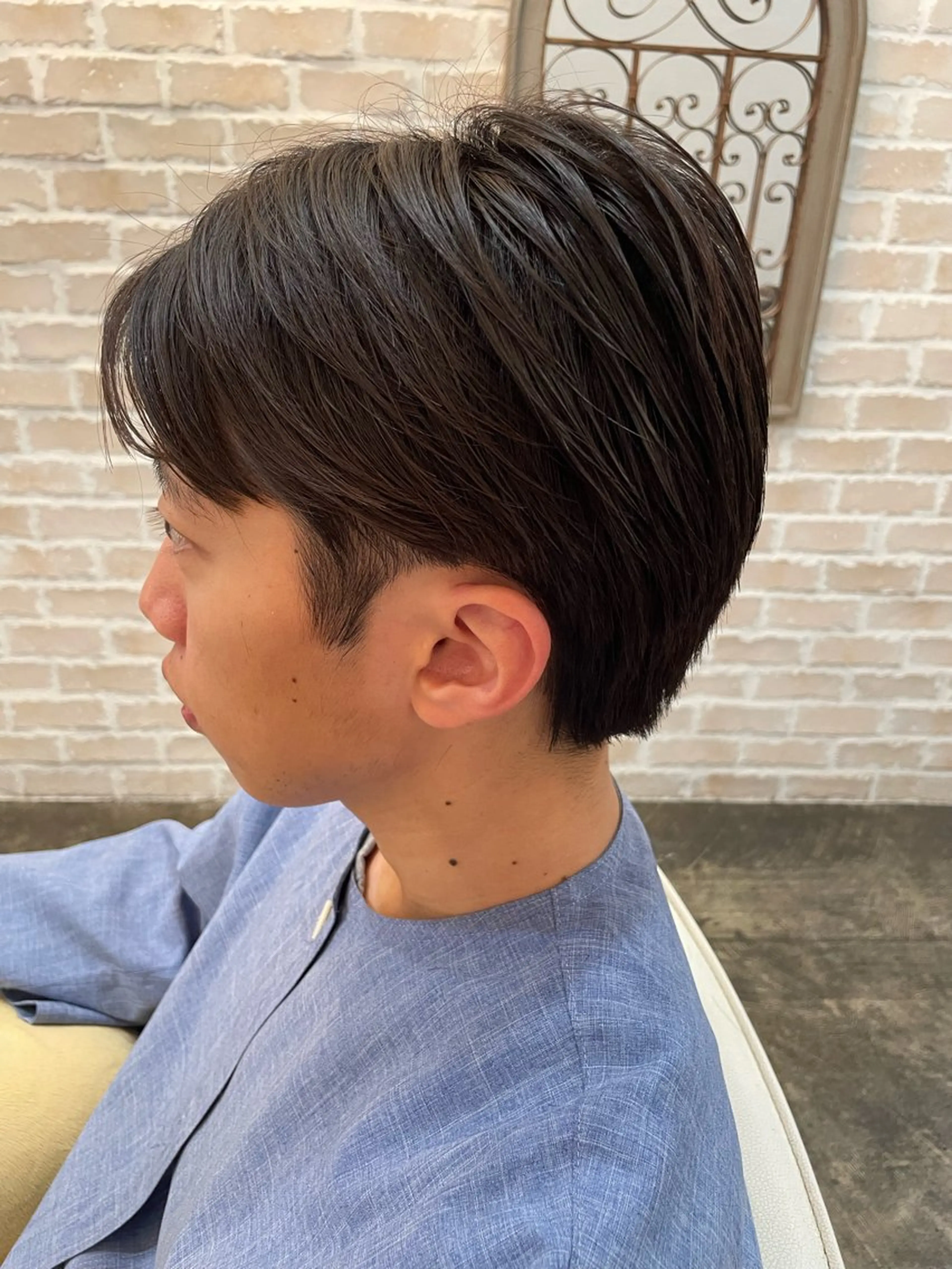 パーマ メンズ 池田 悠里のヘアスタイル