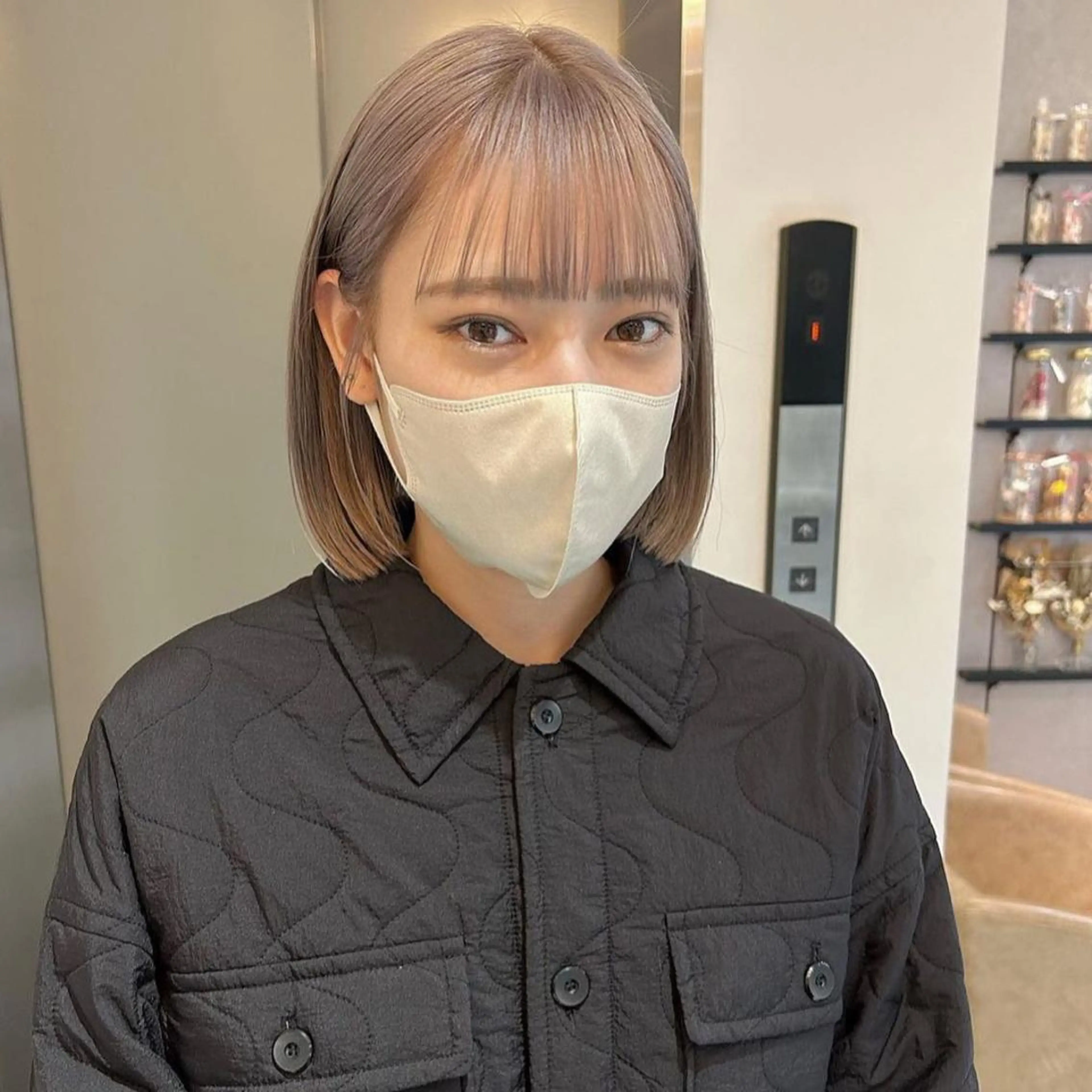 ショート カット ヘアカラー トリートメント 水田 希のヘアスタイル