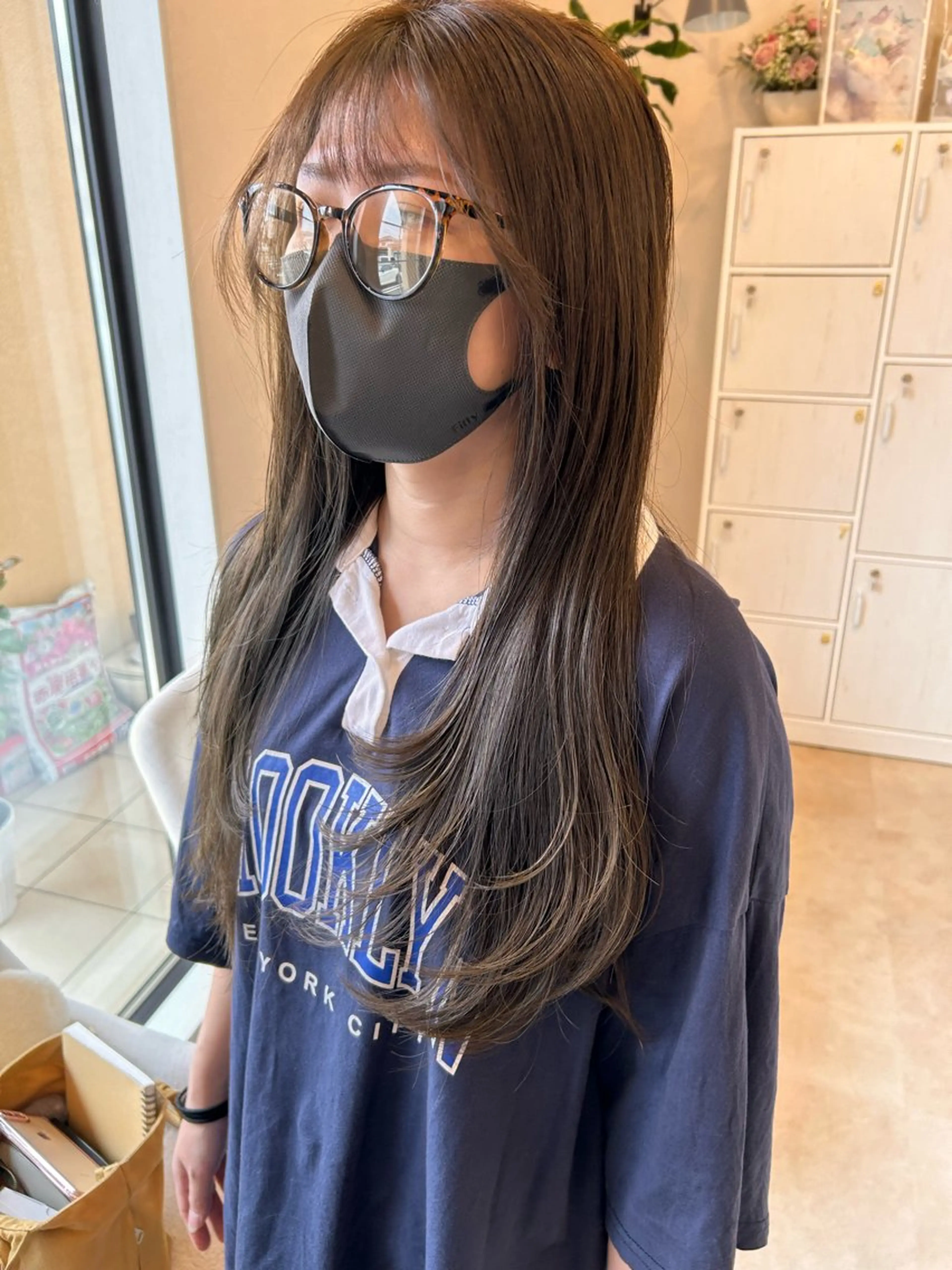 ロング カラー soelle Hanaのヘアスタイル