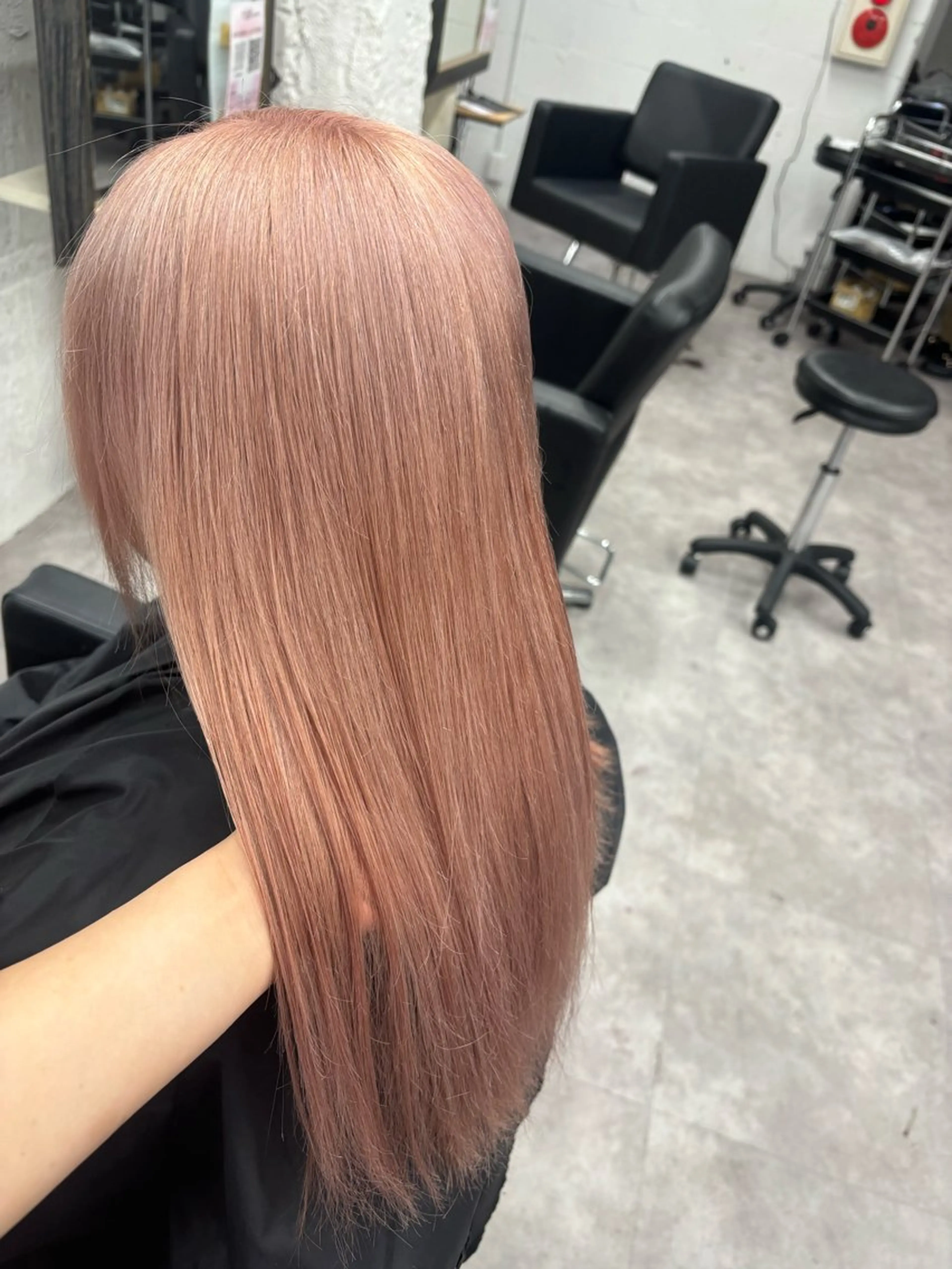 ロング カラー ハイトーン/ダブル カラー/akihoのヘアスタイル