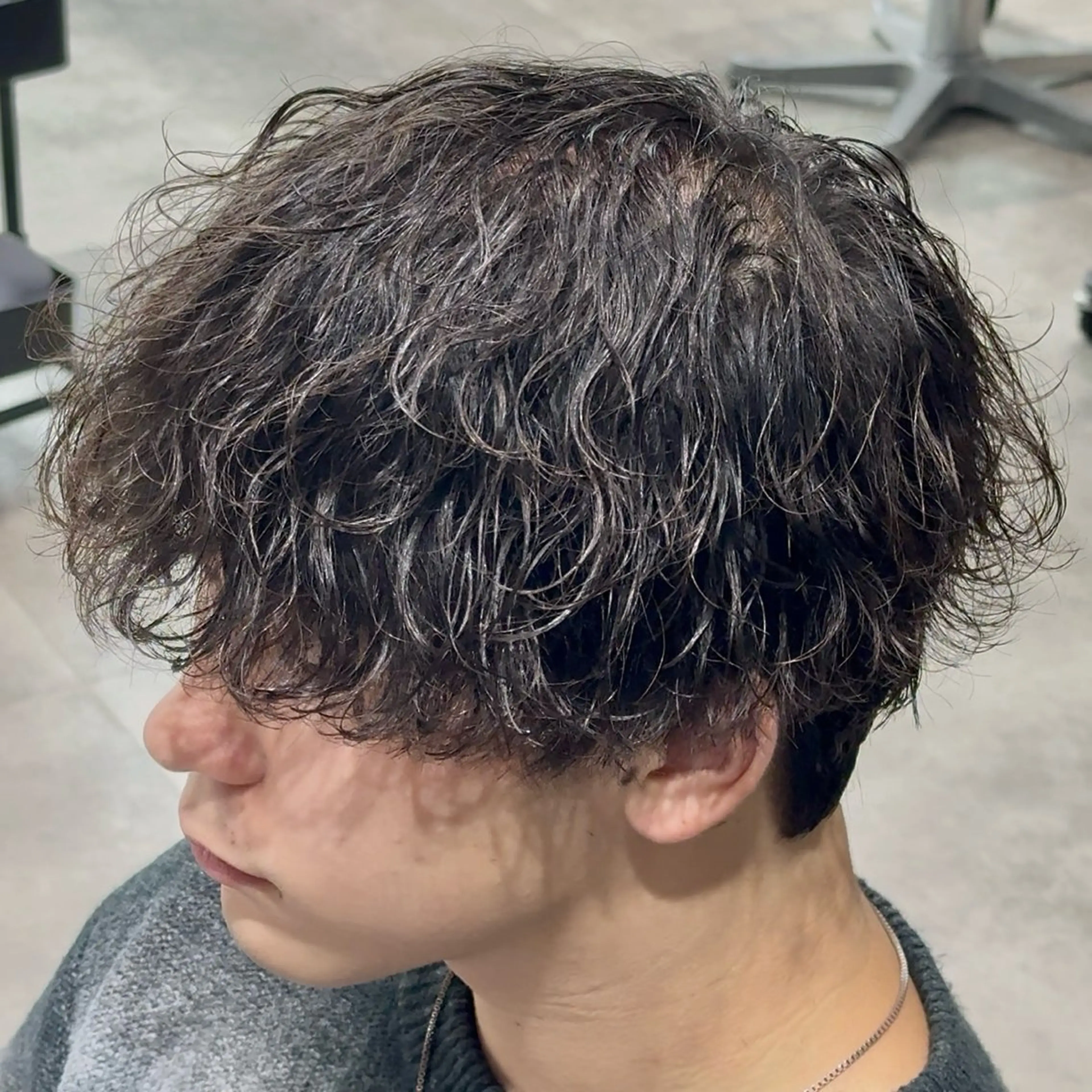 ショート カット パーマ 👑原宿メンズパーマ /原宿/かずま👑のヘアスタイル