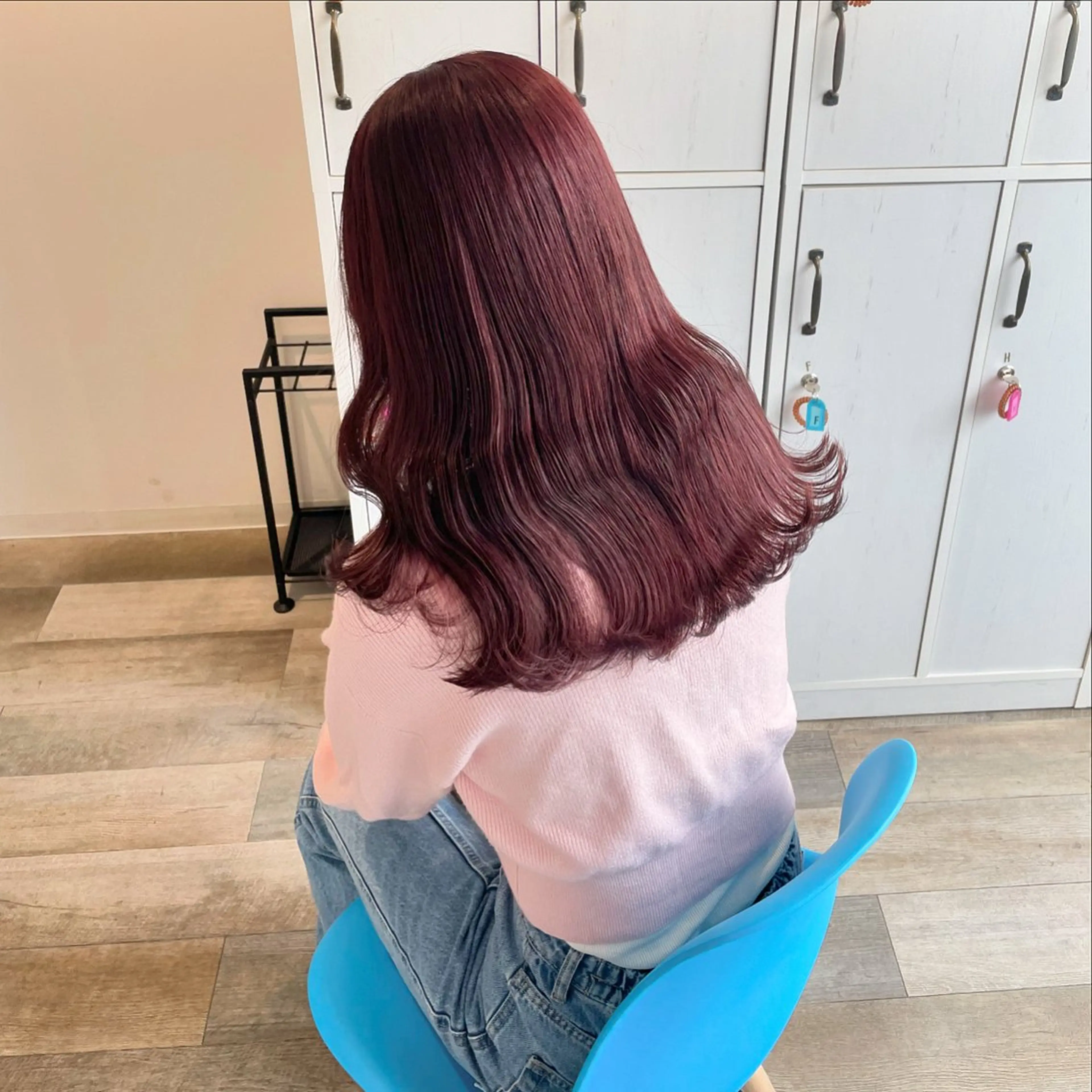 ミディアム 宝塚南口徒歩2分 ルイスのヘアスタイル