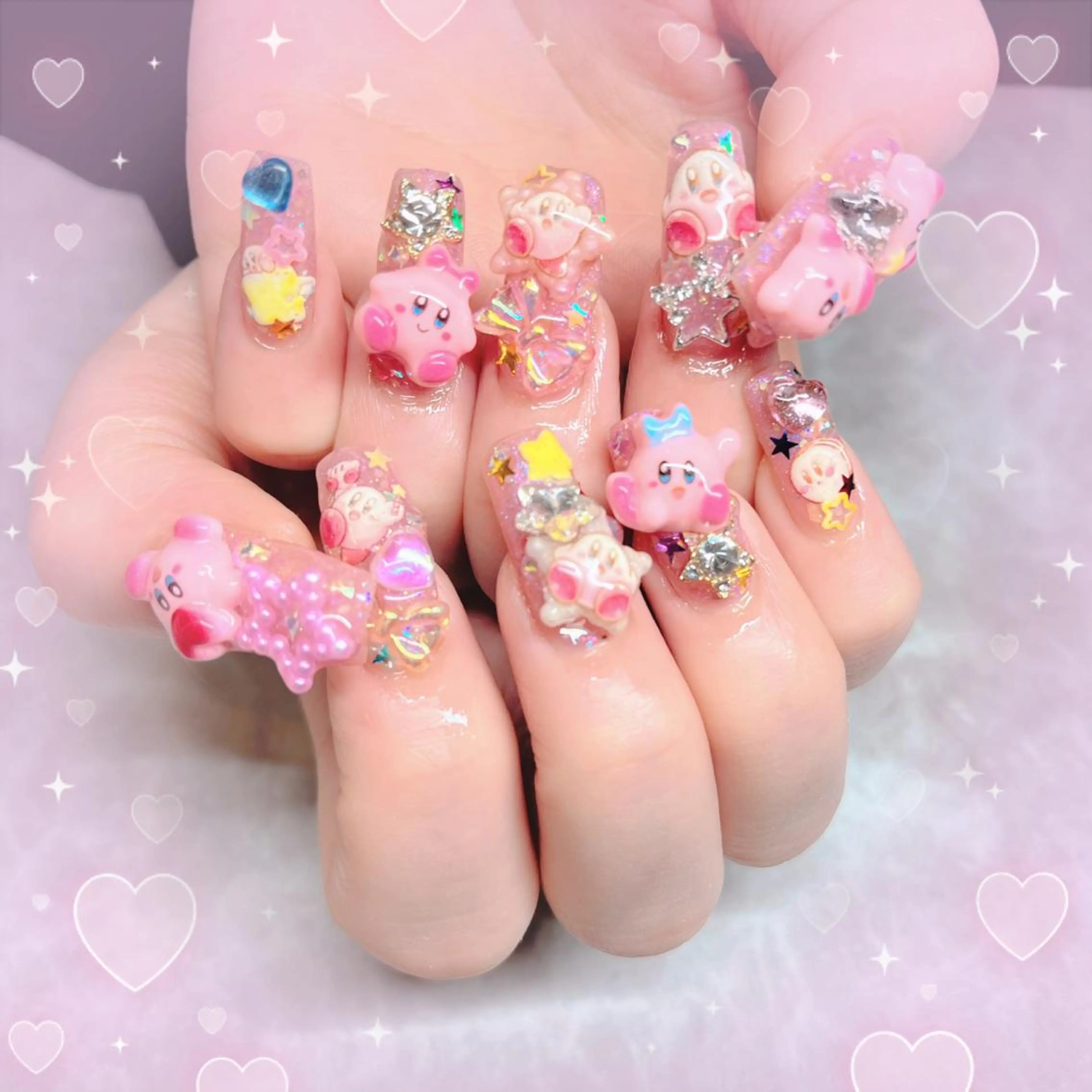 ネイル 持ち込み ハンドネイル Piacere 絵美のネイルデザイン