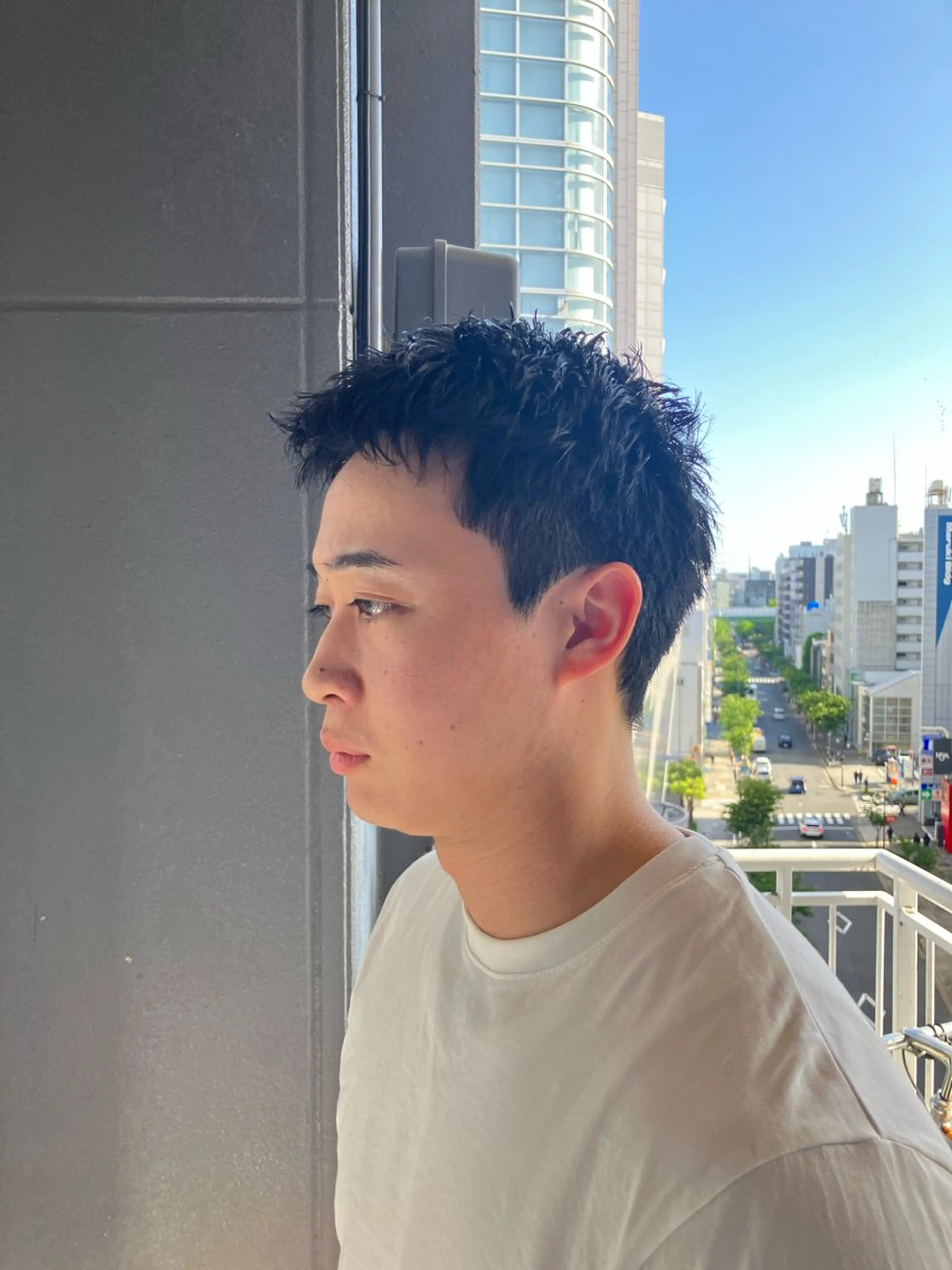 ショート メンズ スパイキーショート ショートヘア カット Watarai Yuukiのヘアスタイル