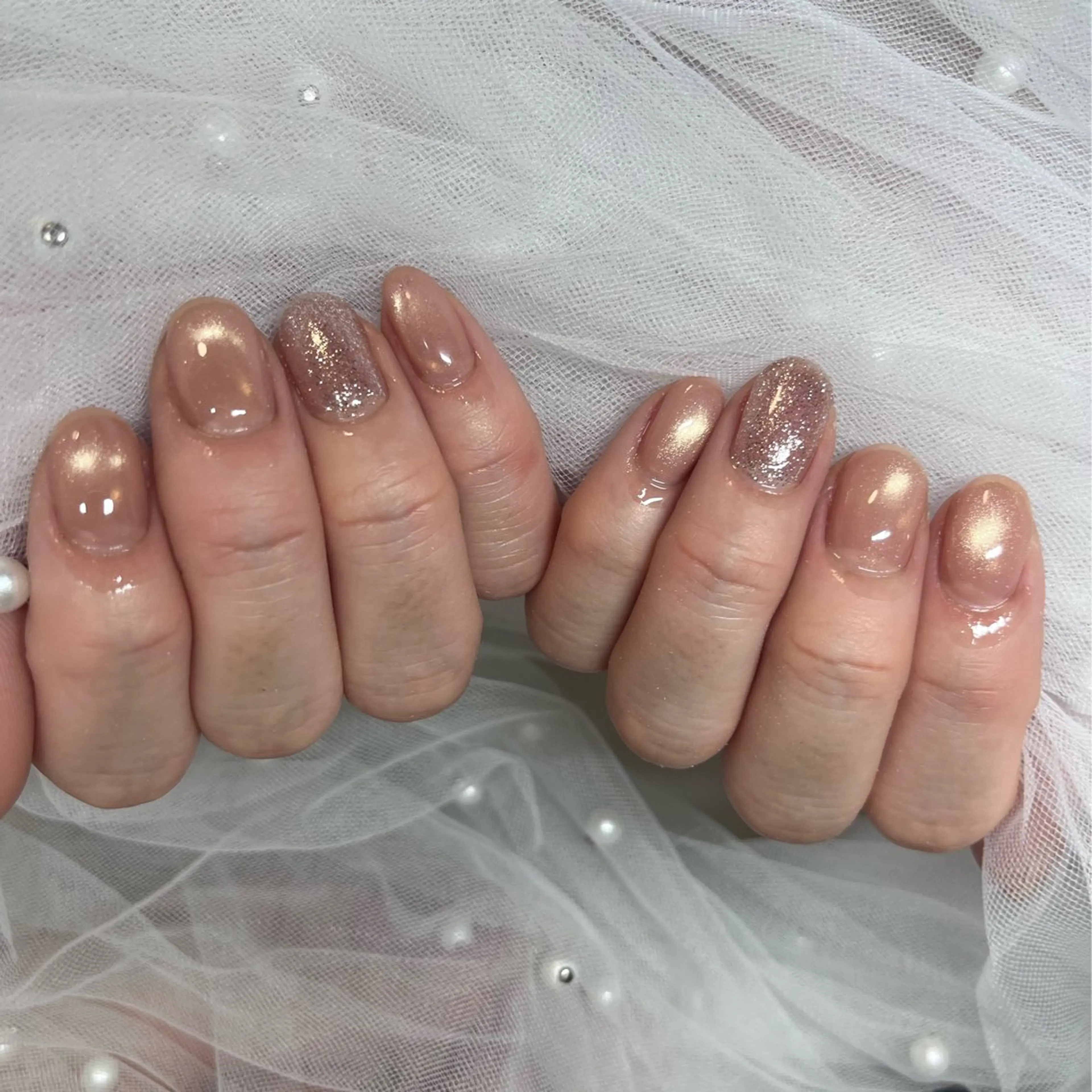 ネイル 斧田 莉穂のネイルデザイン