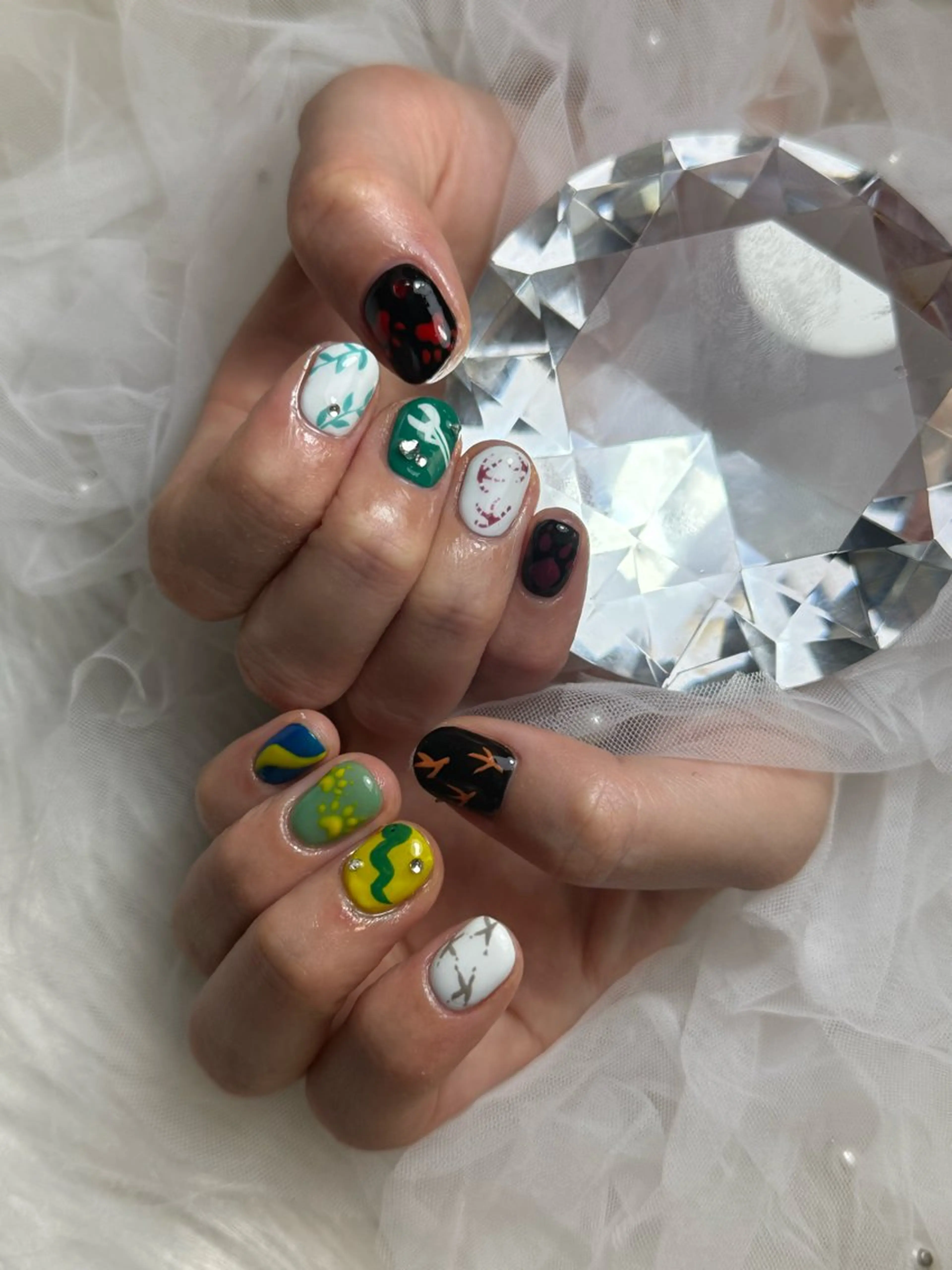 ネイル 中西 美羽のネイルデザイン