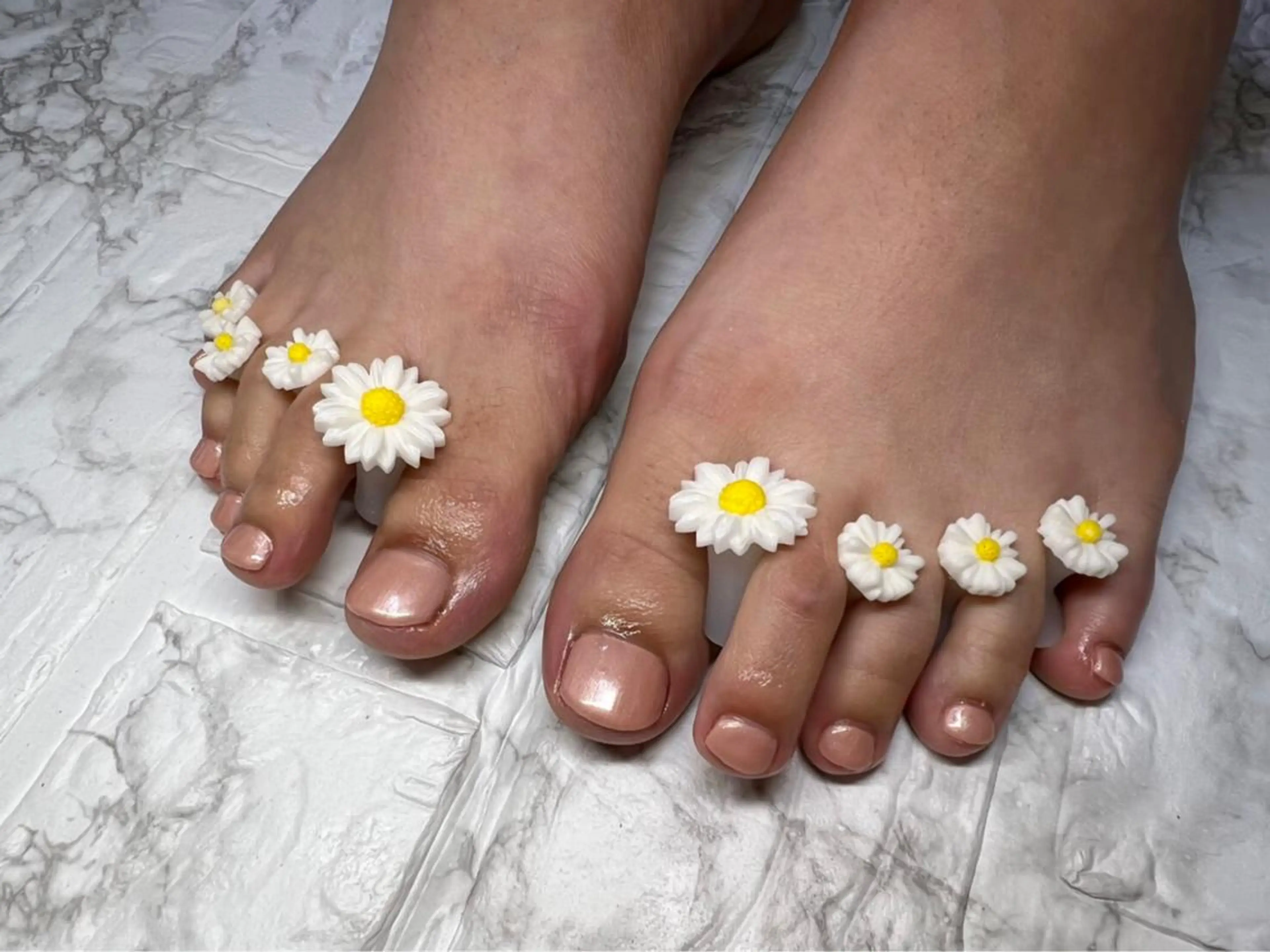 ネイル フットネイル ワンカラーネイル ❤︎MN❤︎ モンのエステ・リラクイメージ