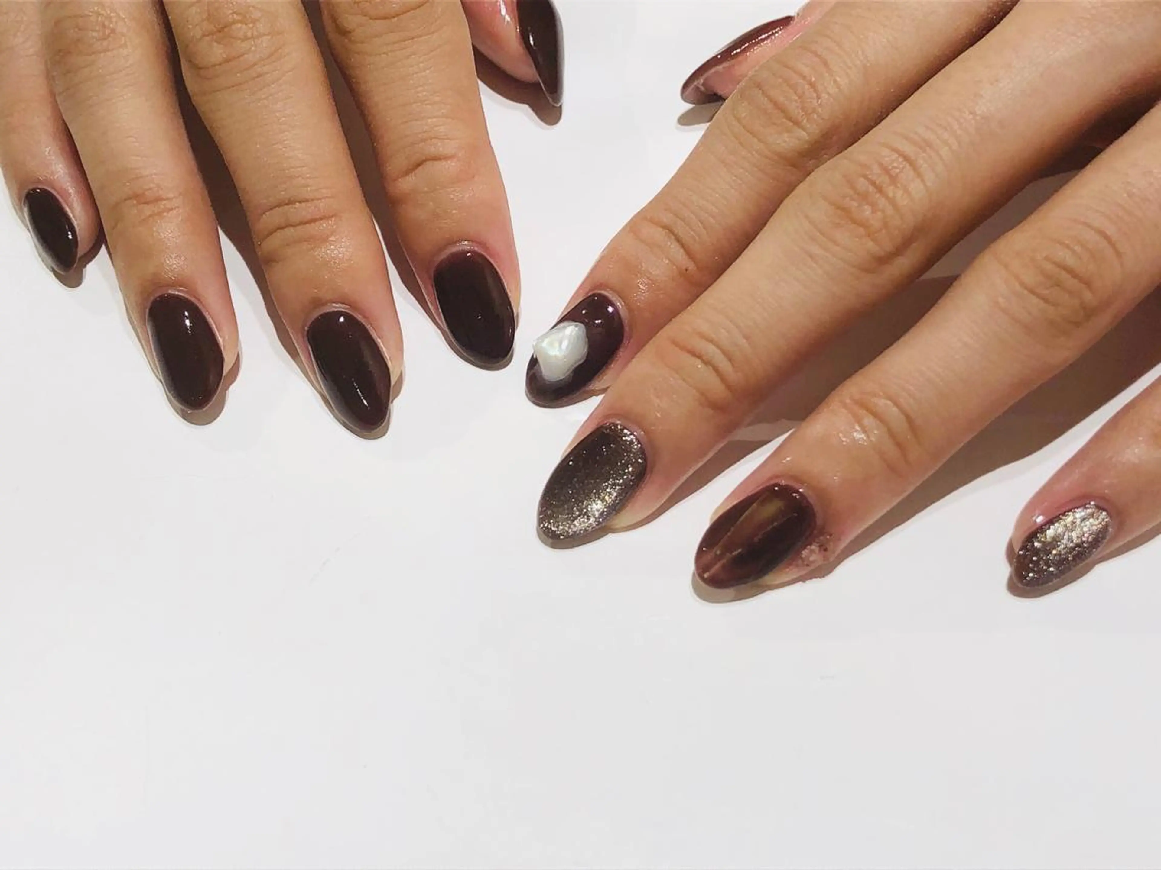 ネイル マグネットネイル 舞田 苑香のネイルデザイン