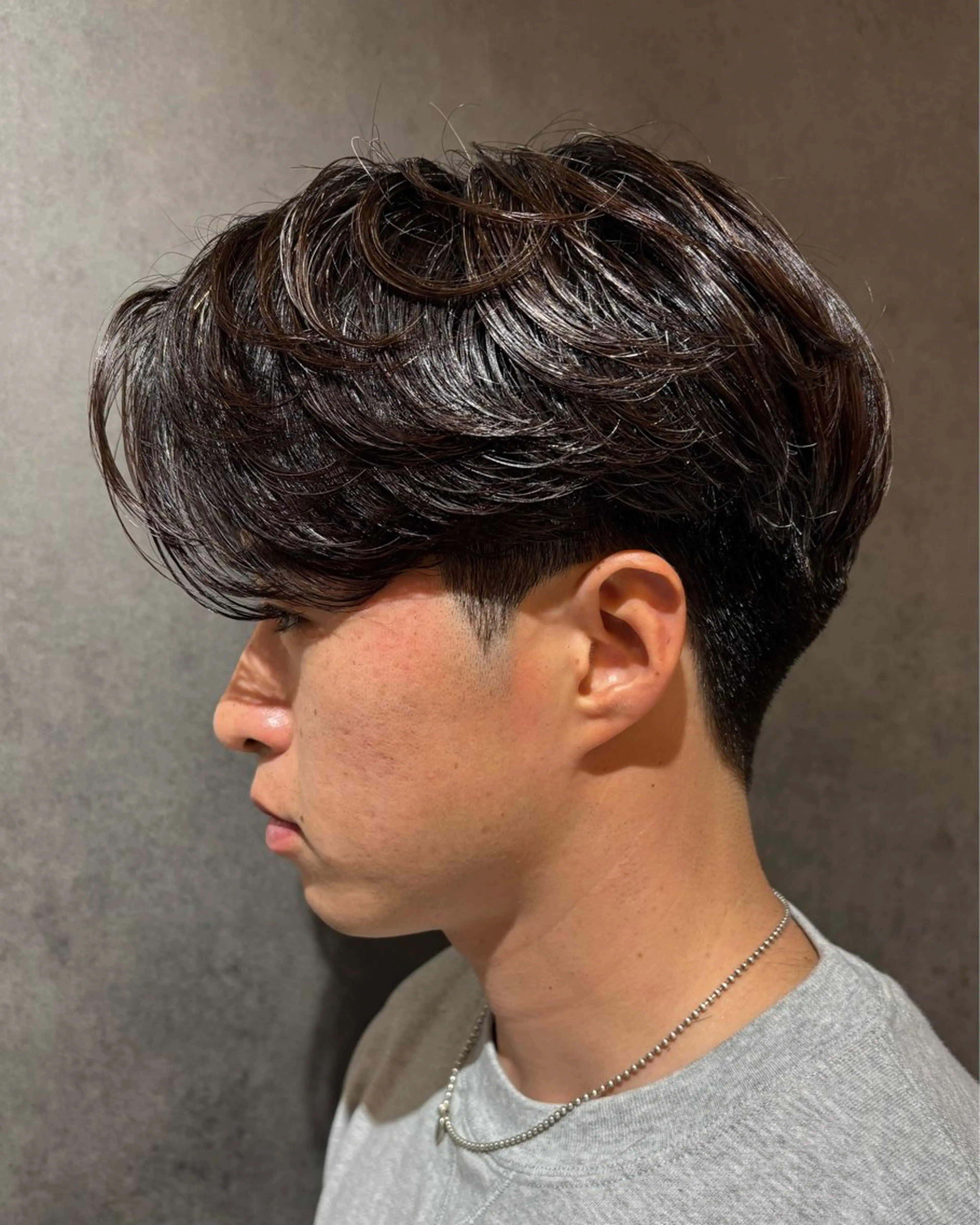 パーマ メンズ カット パーマ kalm所属・横浜/センターパート /takumiのヘアスタイル