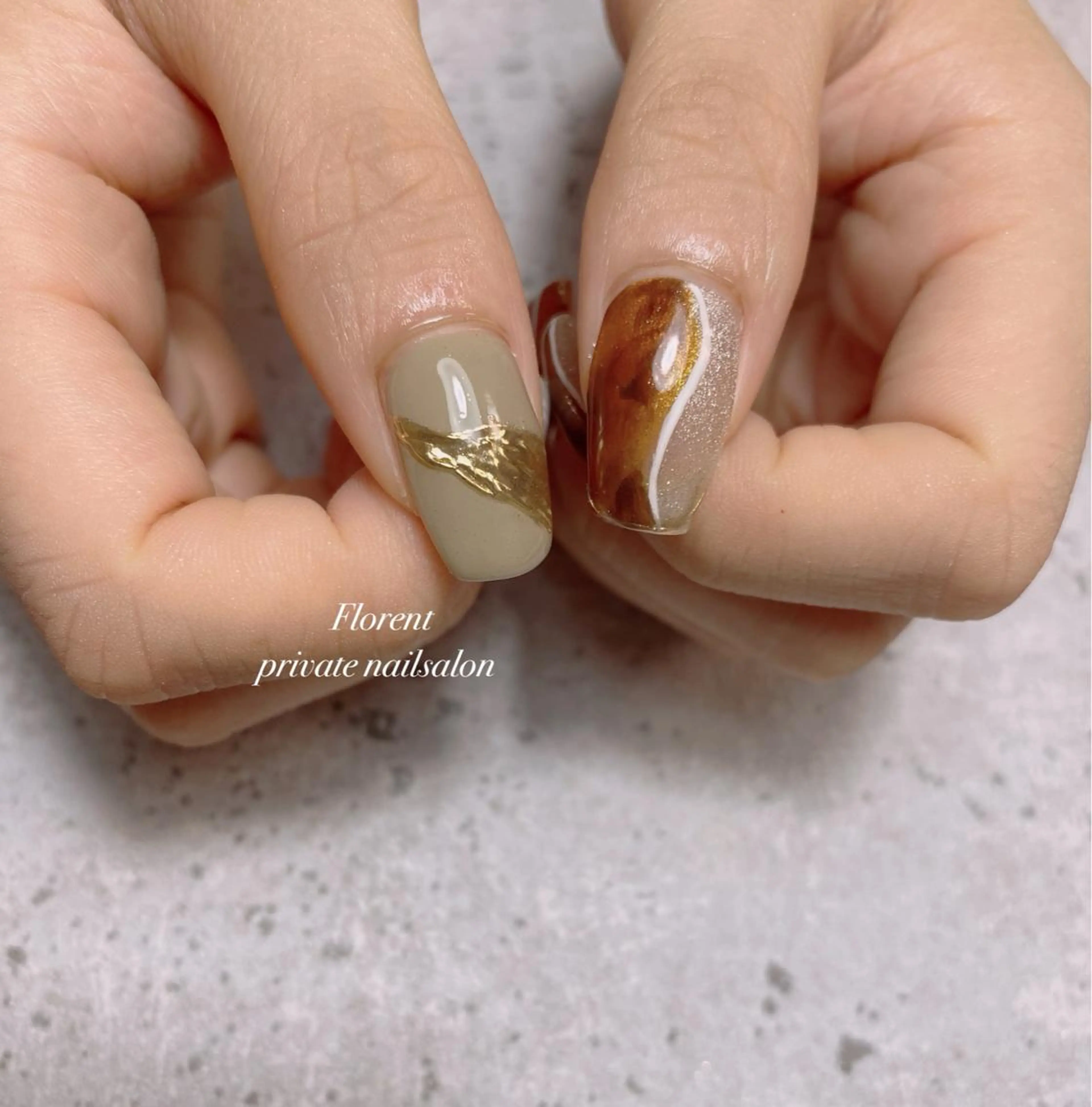 ネイル ハンドネイル florent nailのネイルデザイン